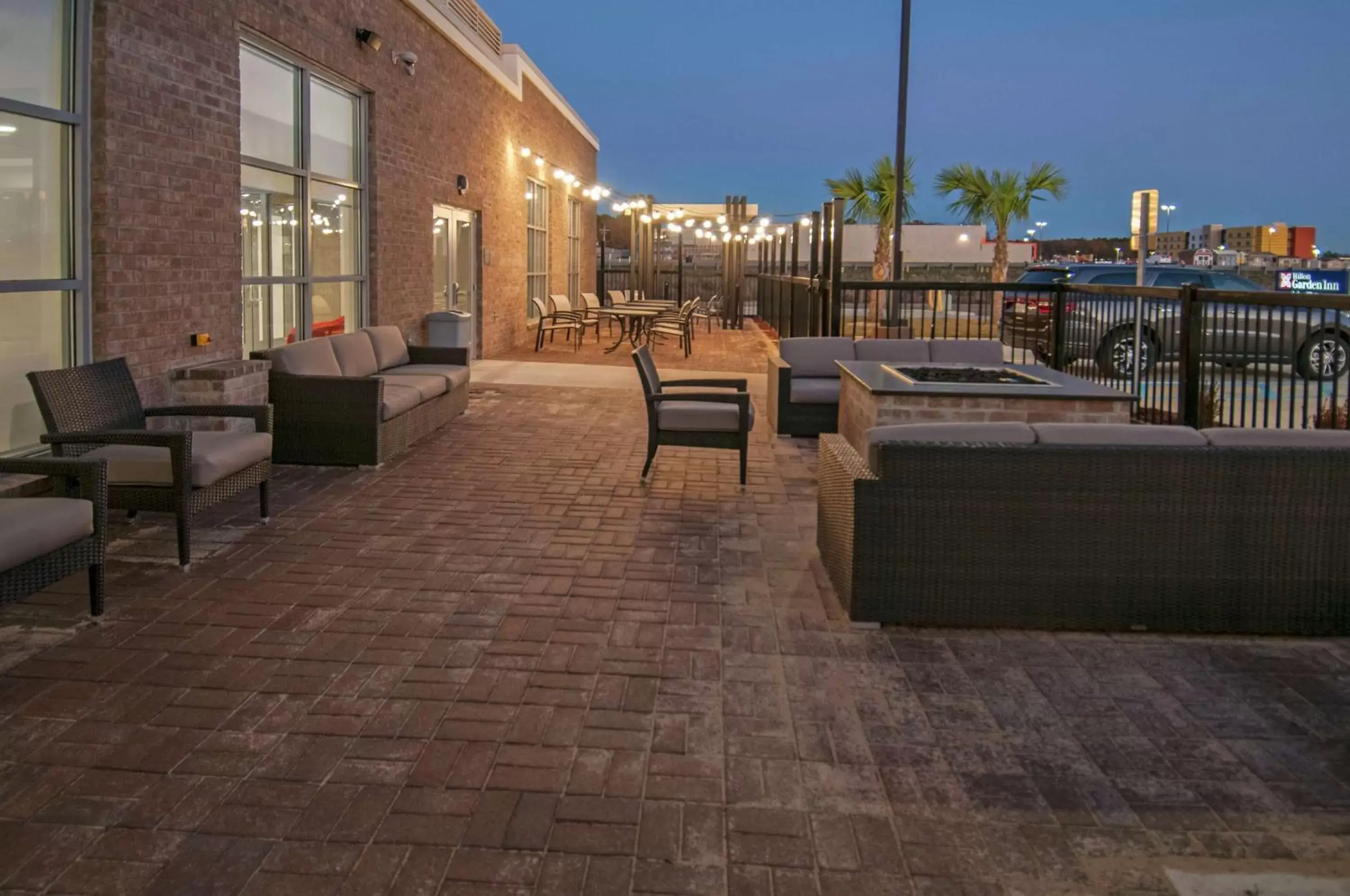 Patio in Hilton Garden Inn Jackson/Clinton