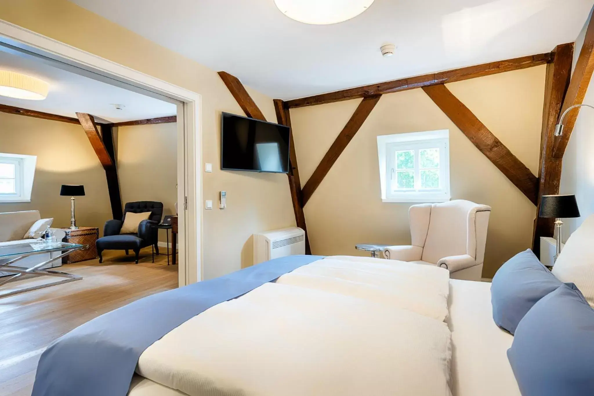 Photo of the whole room, Bed in Welcome Hotel Bad Arolsen