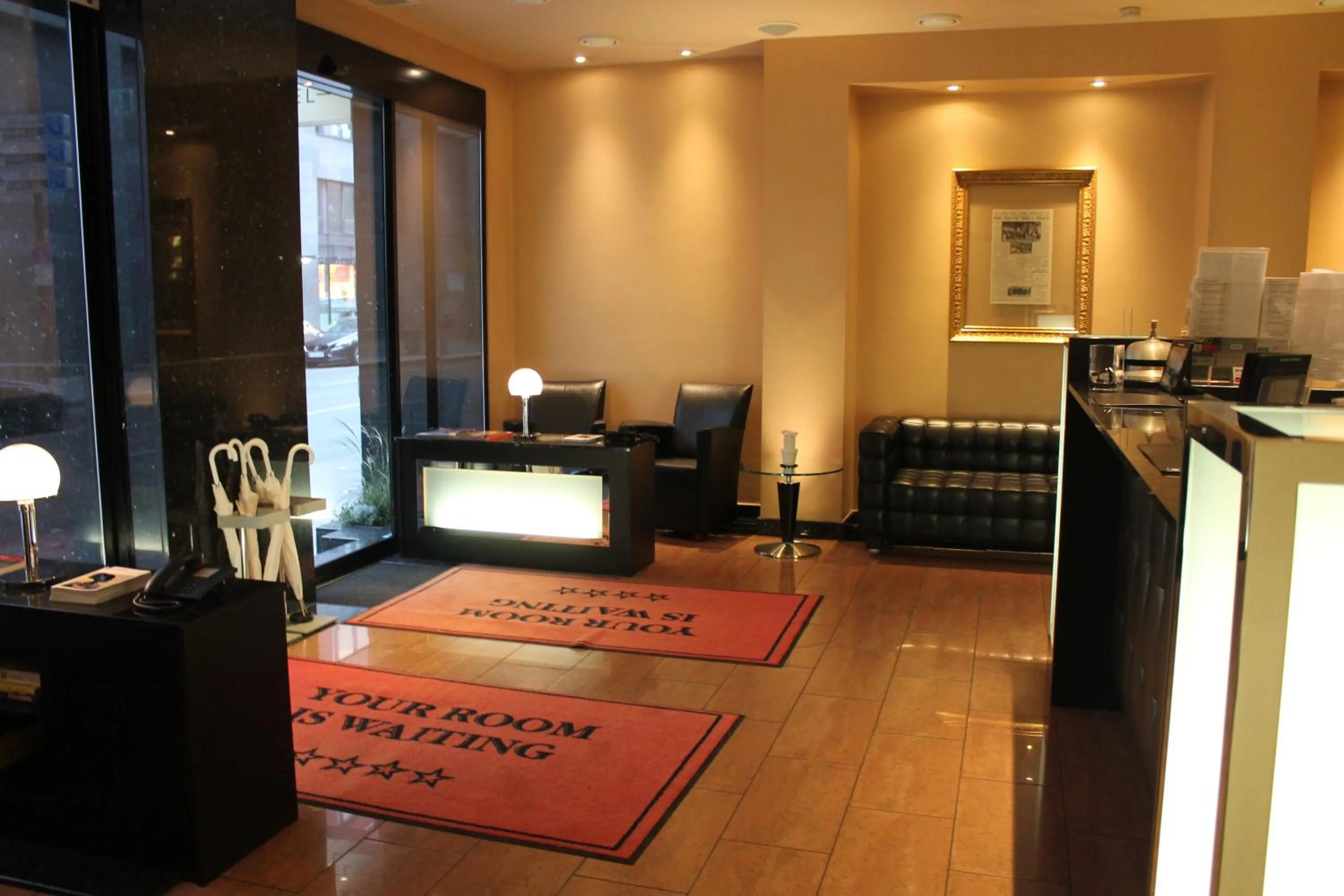 Lobby or reception in Hotel Concorde