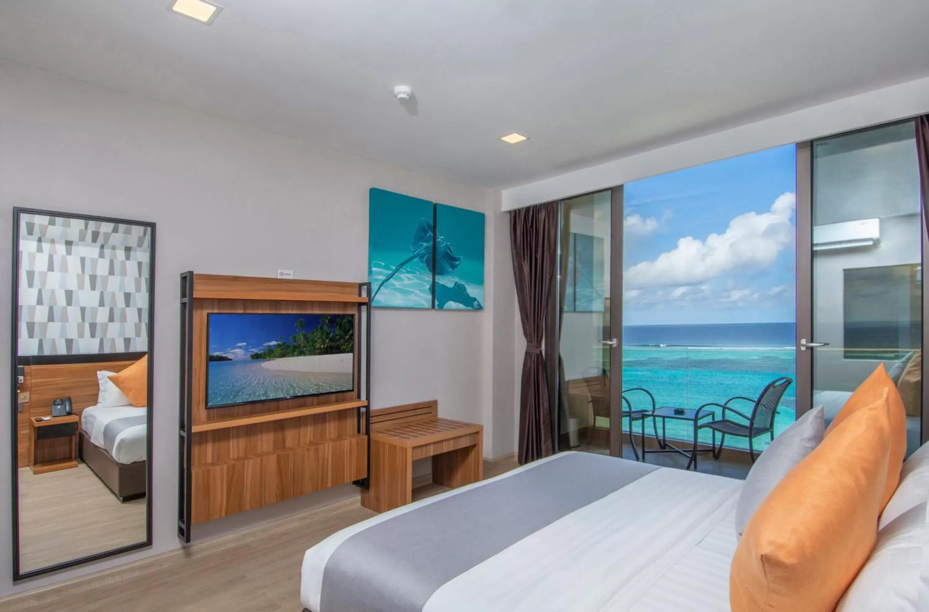 Bedroom in Triton Prestige Seaview and Spa