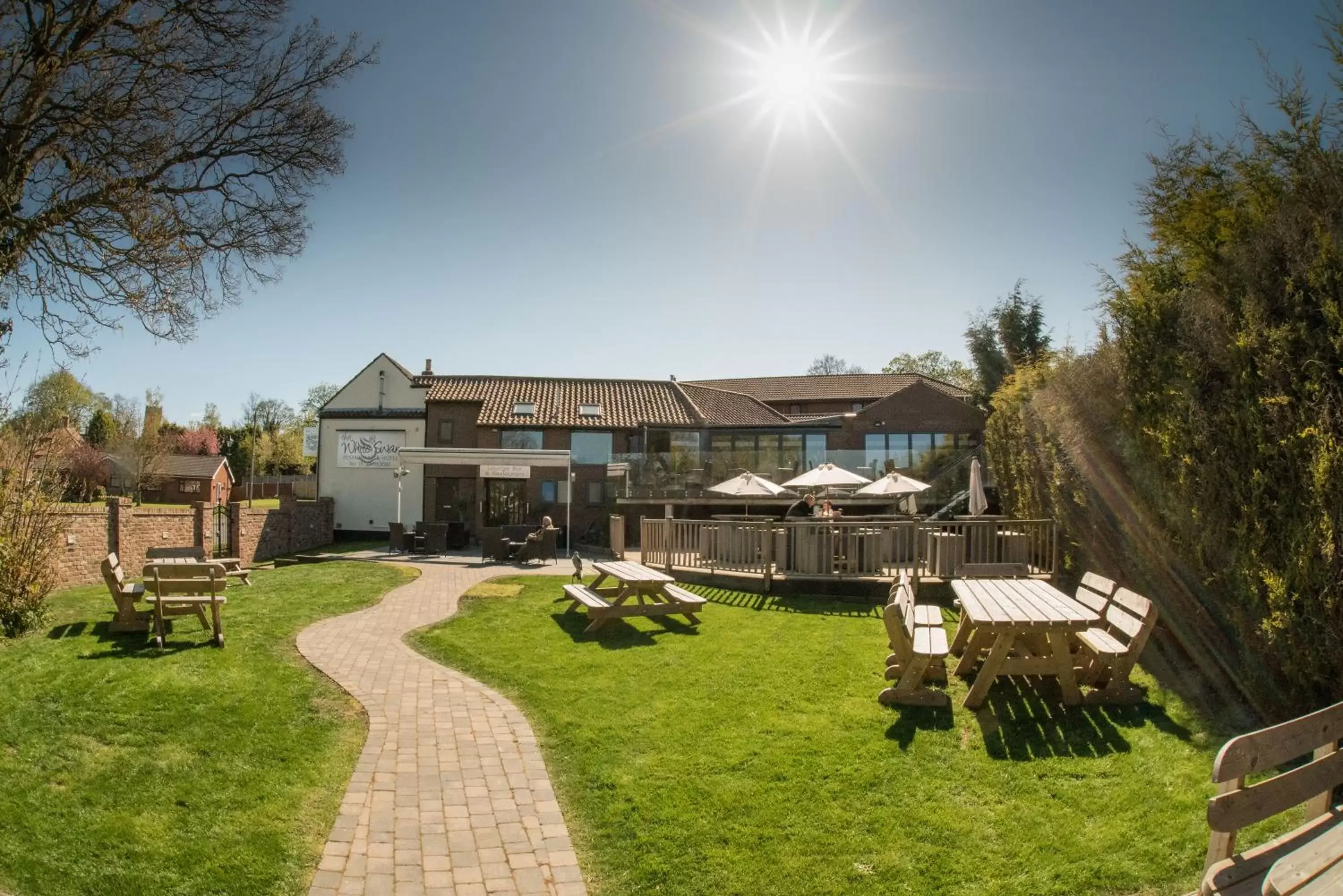 Property building in The White Swan Property building in The White Swan