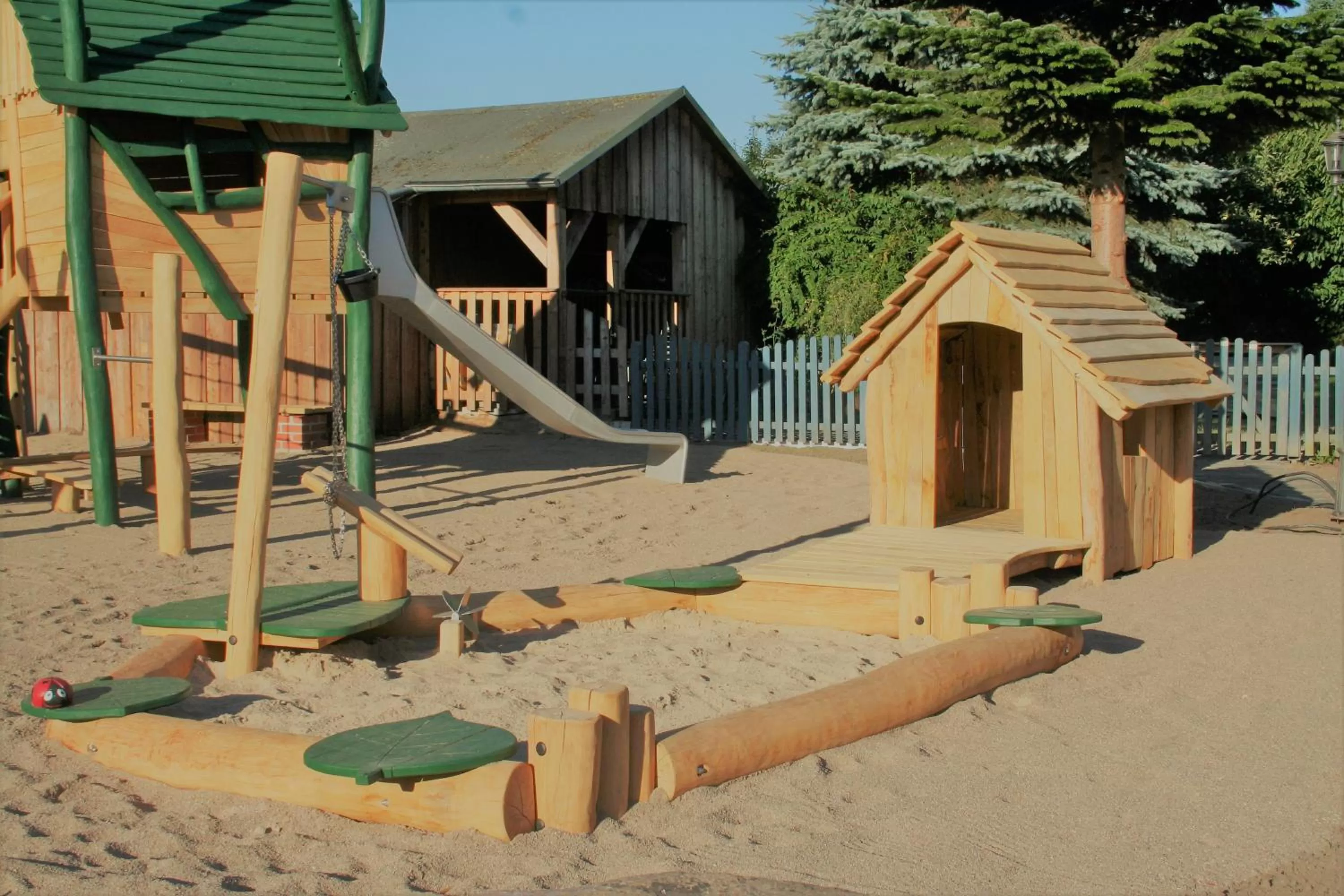 Children play ground in Das FRITZ Hotel