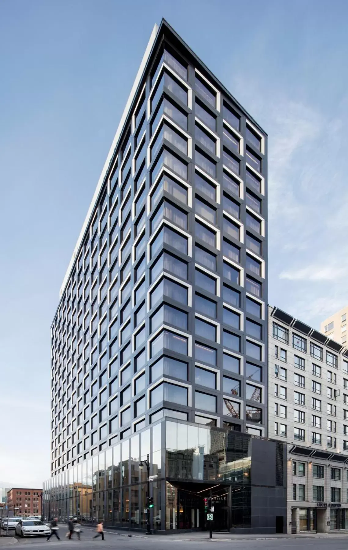 Property building in Hotel Monville Property building in Hotel Monville