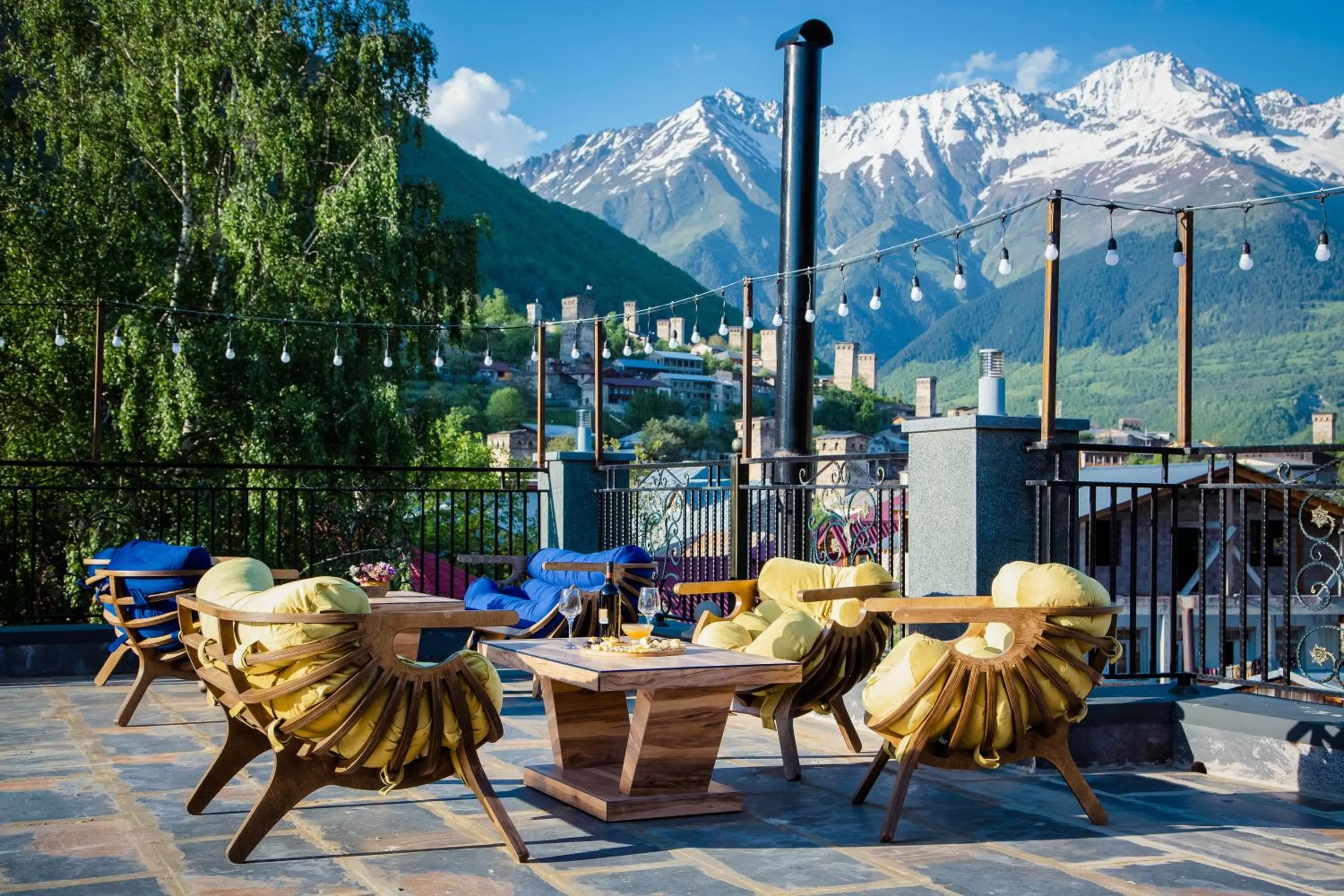 View (from property/room) in Hotel Mestia Inn