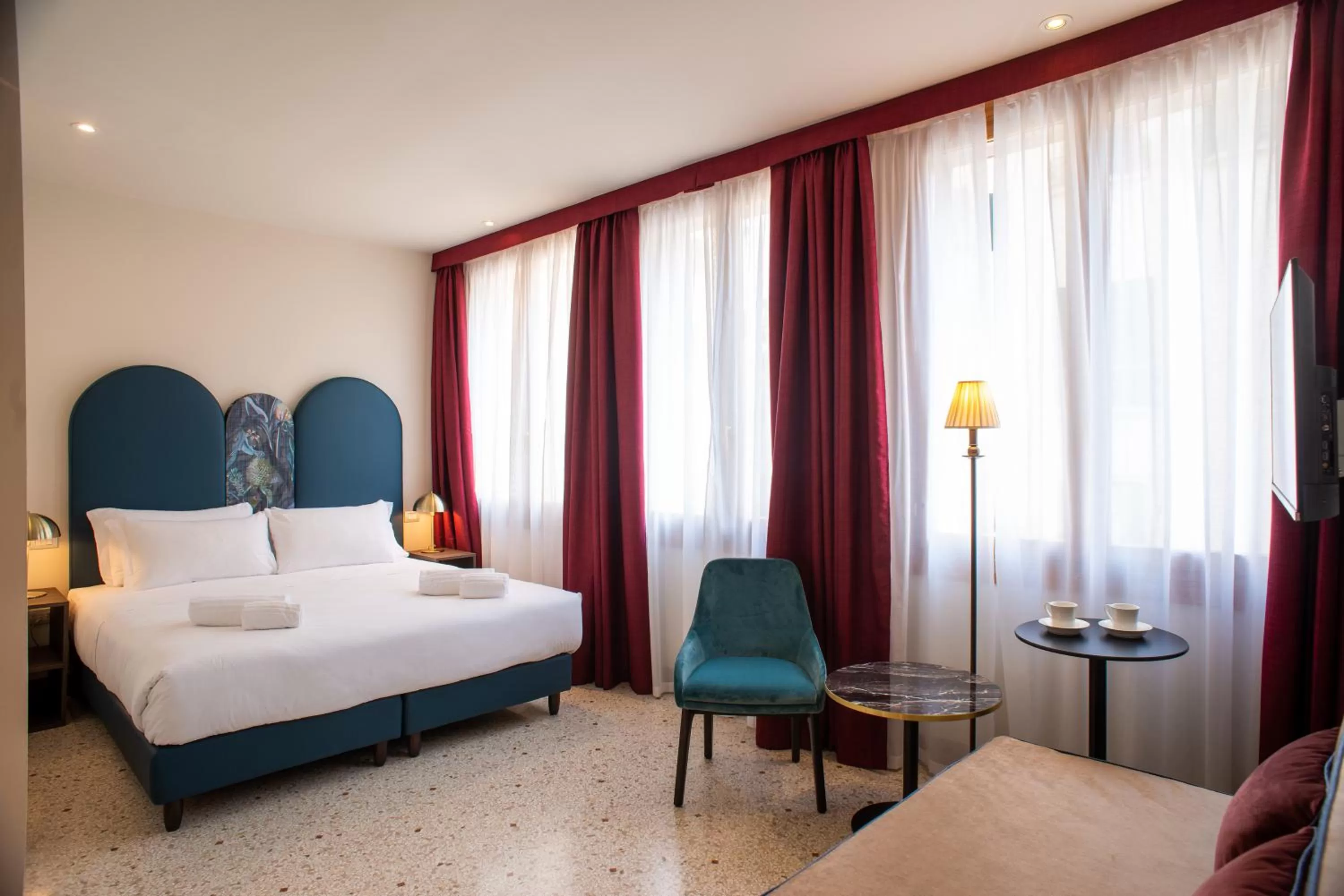 Bed in Palazzina Fortuny