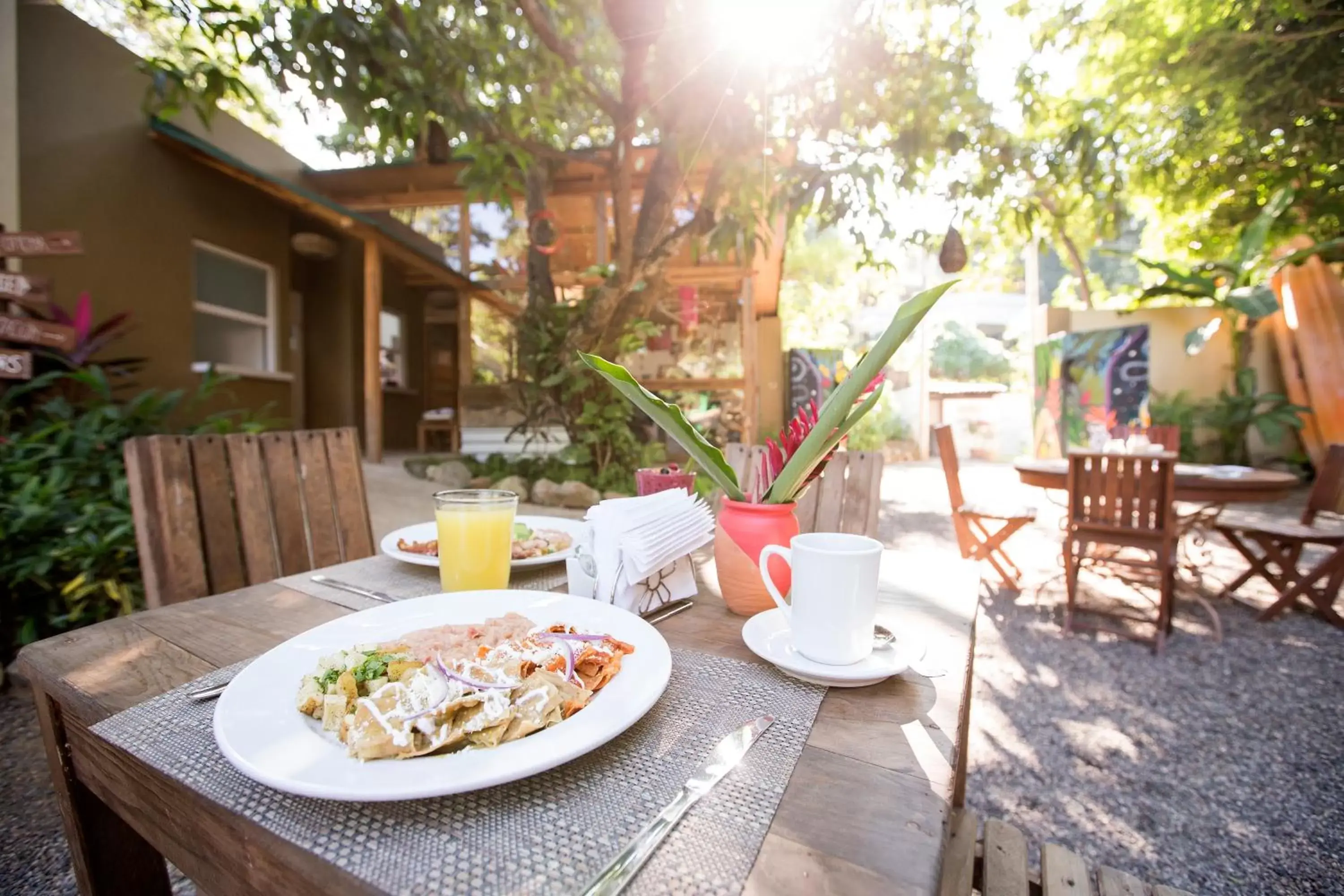 Patio in Hotel Villas Sayulita