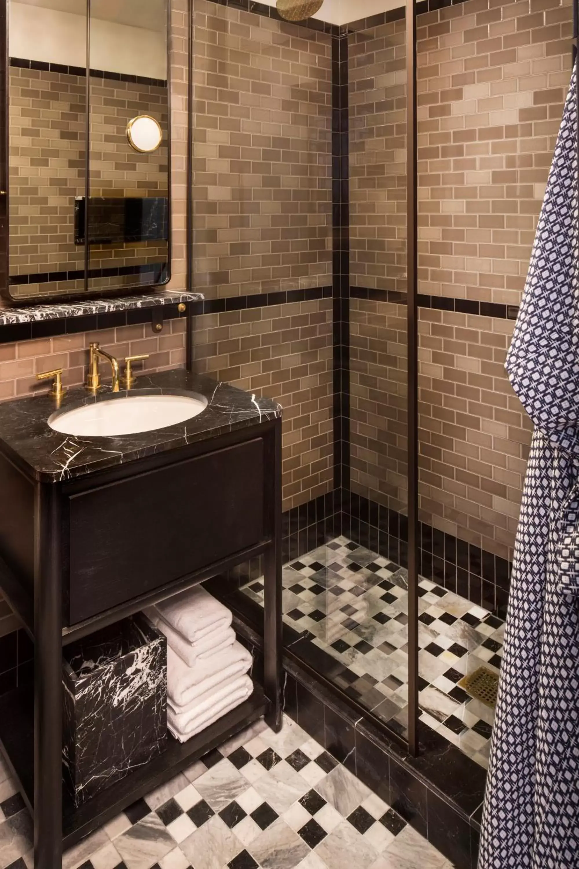 Bathroom in San Francisco Proper Hotel, a Member of Design Hotels