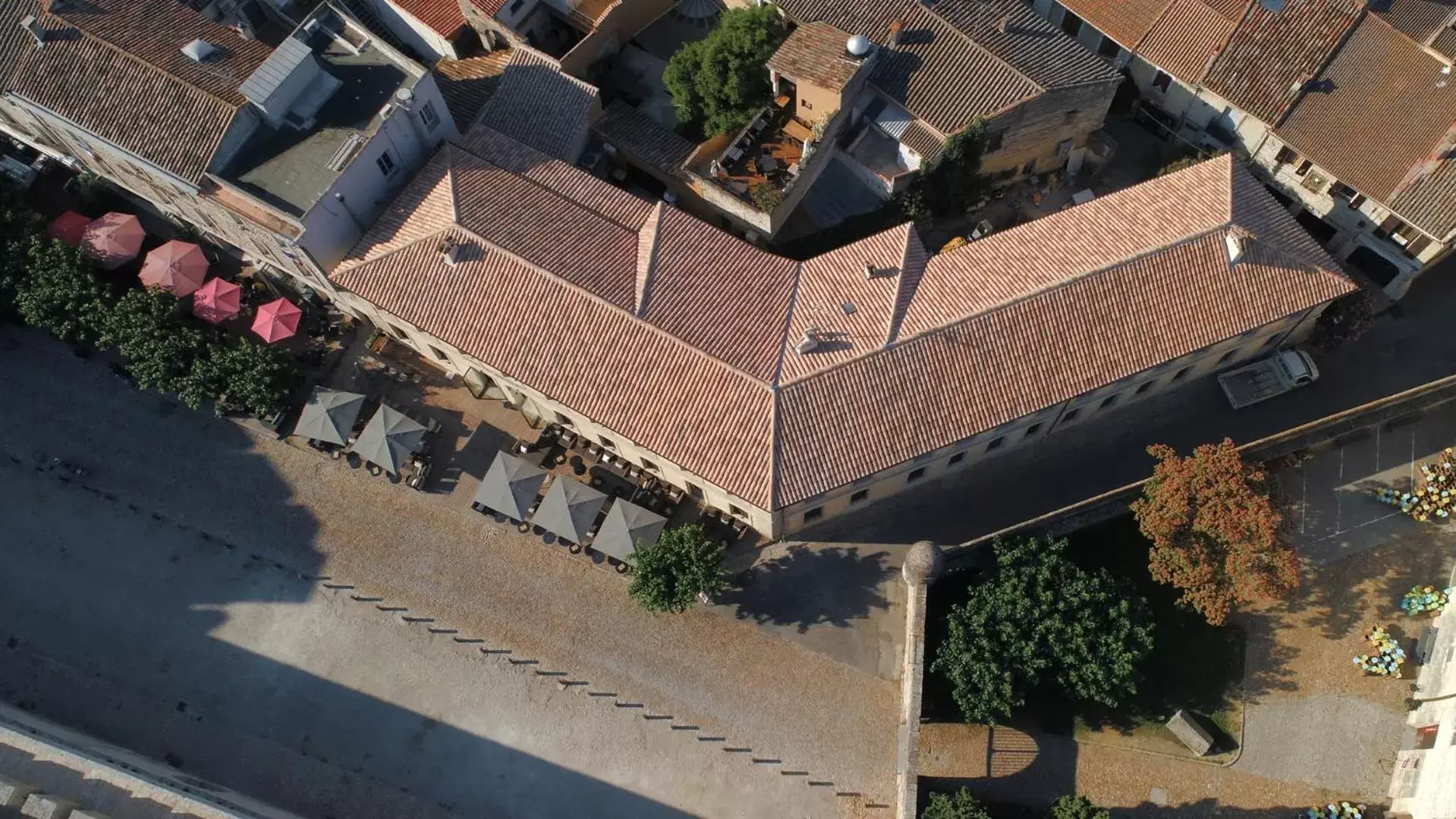 Bird's eye view, Bird's-eye View in Boutique Hôtel des Remparts & Spa