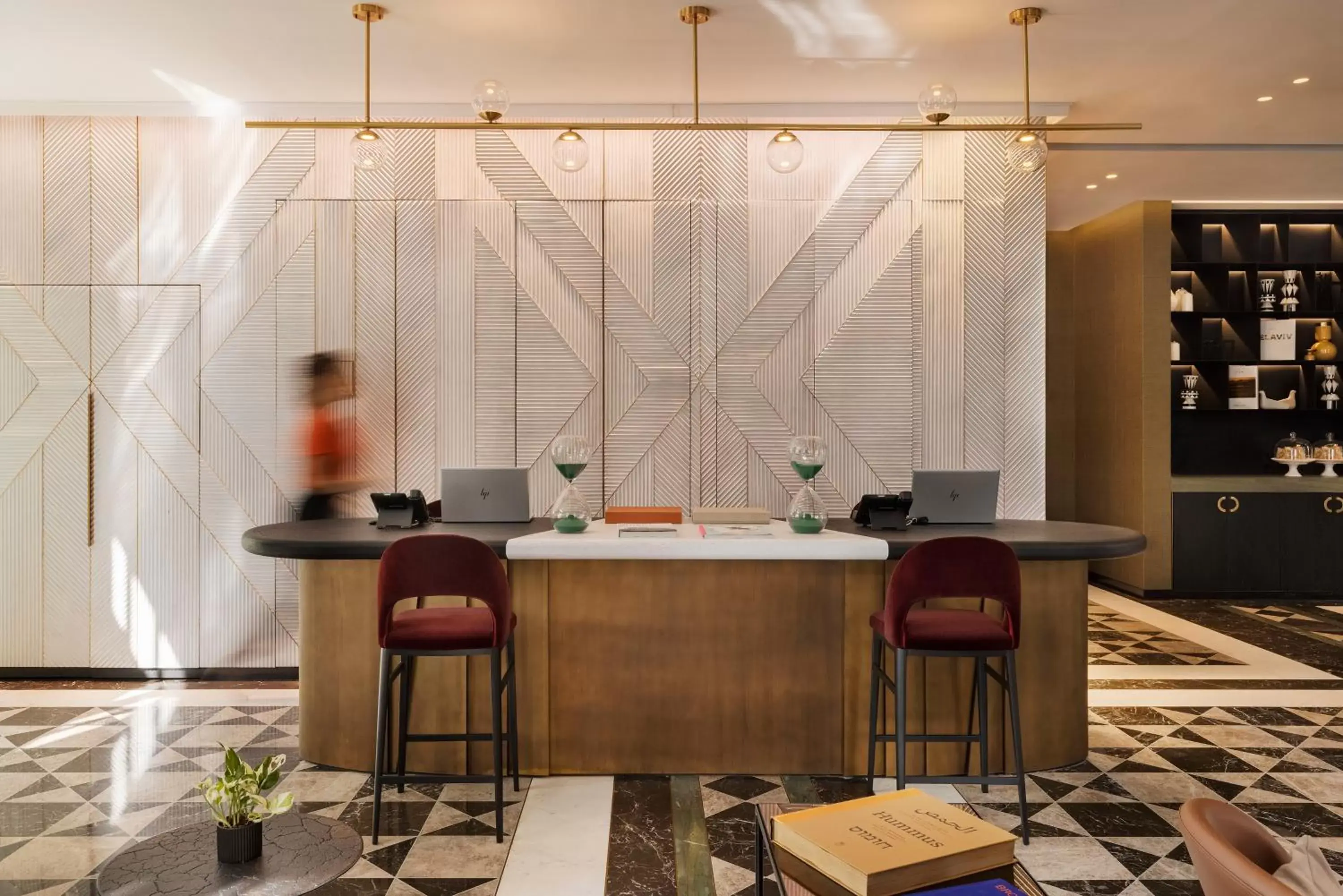 Lobby or reception in Alberto by Isrotel Design