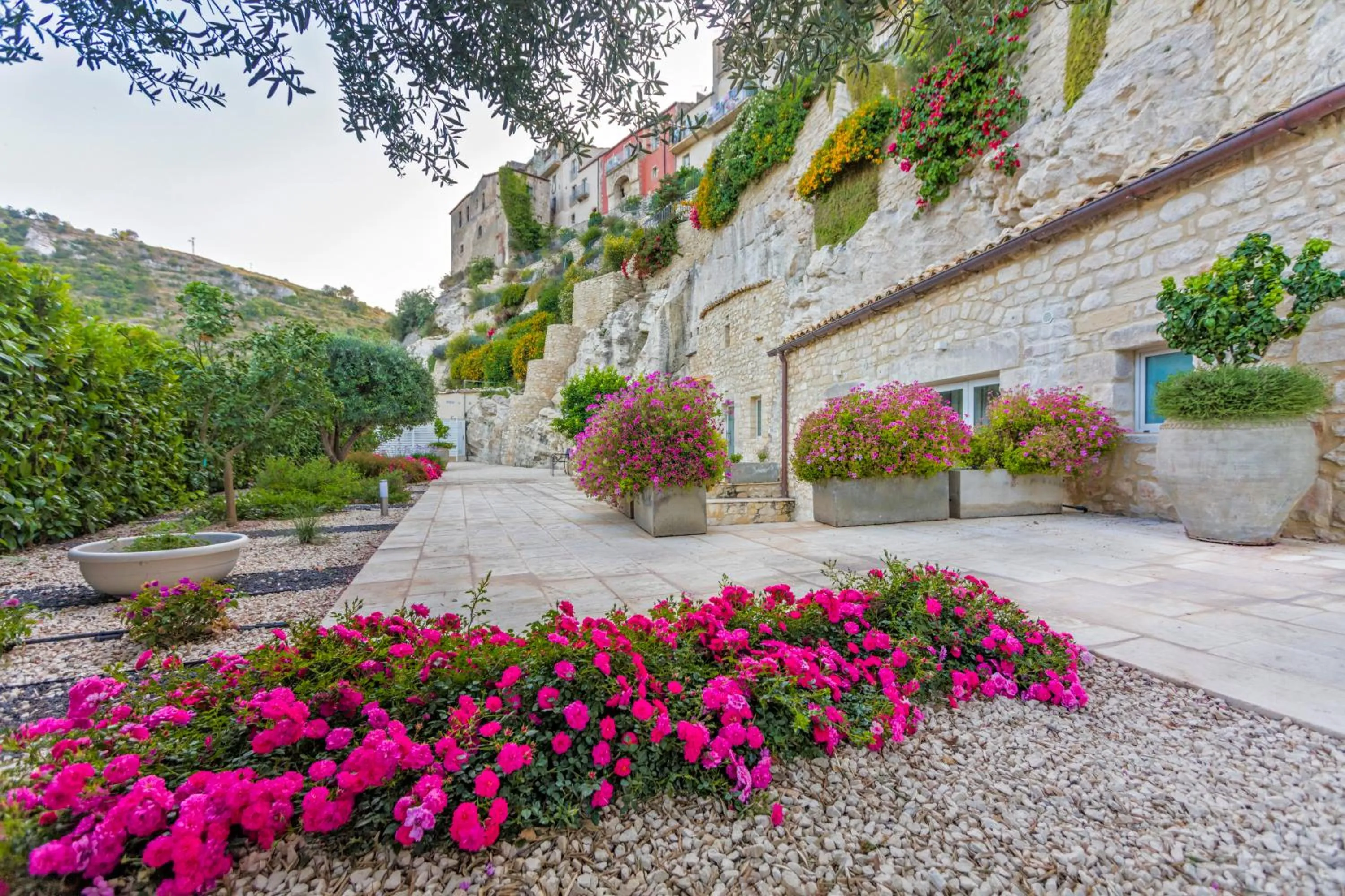 Garden in San Giorgio Palace Hotel Ragusa Ibla