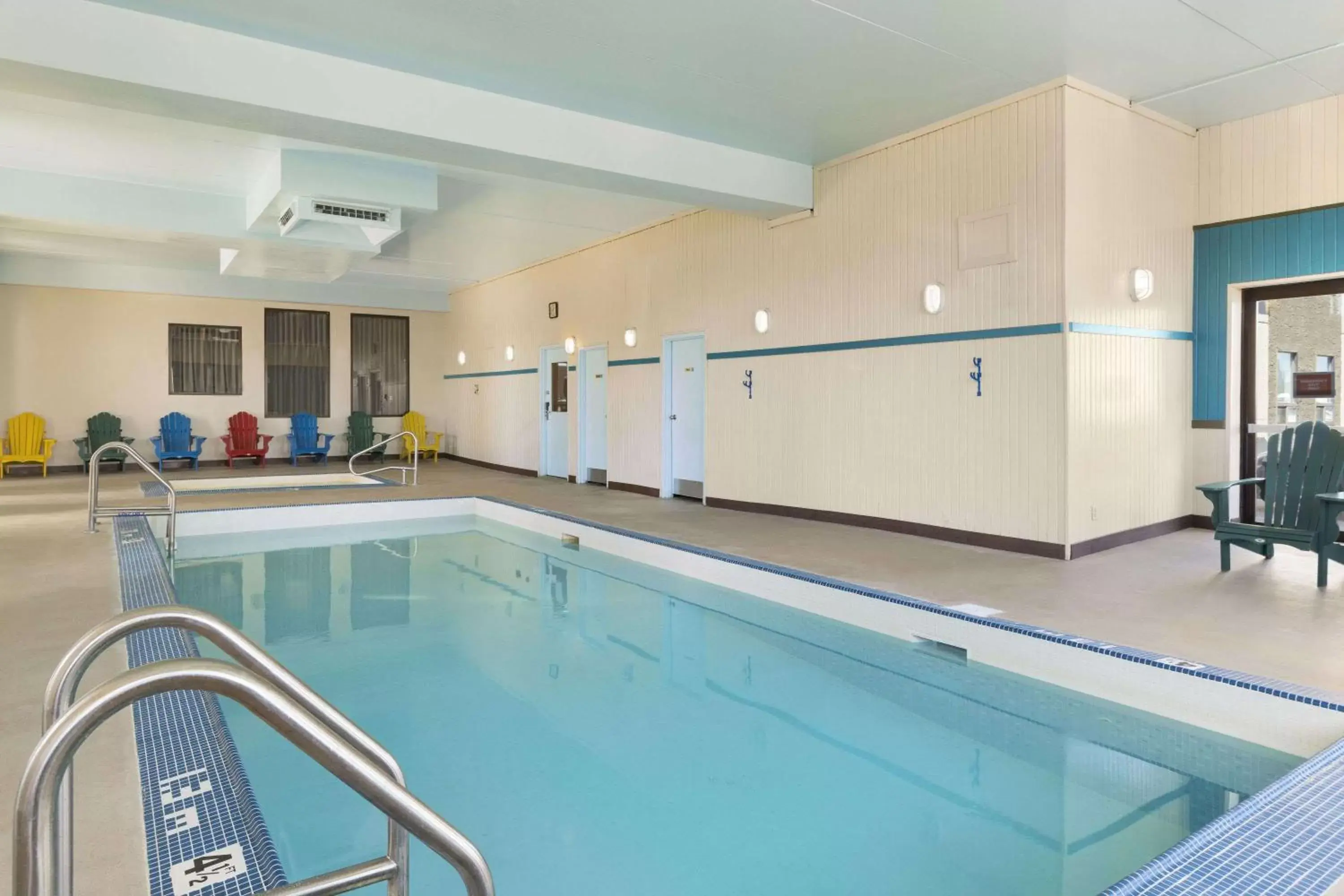 On site, Swimming Pool in Travelodge by Wyndham Edmonton West