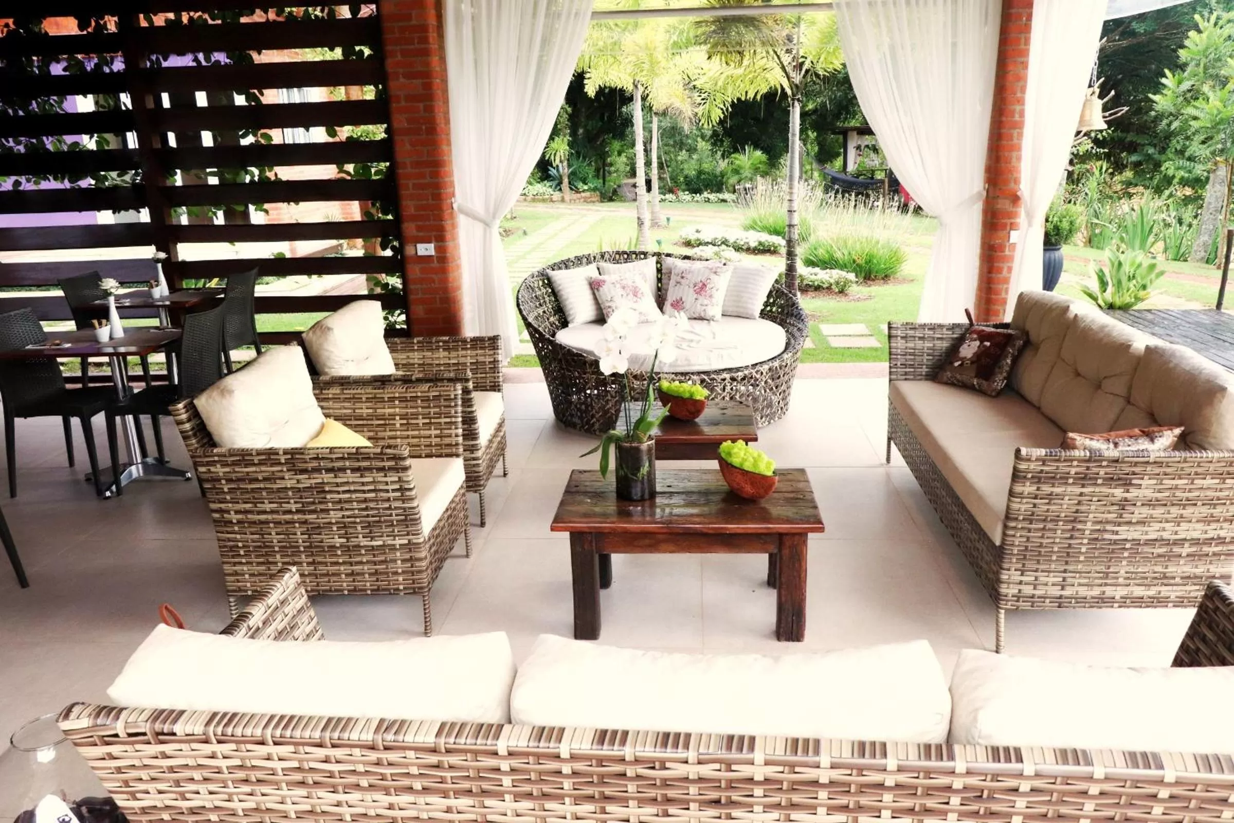 Decorative detail in Pousada Santa Thereza