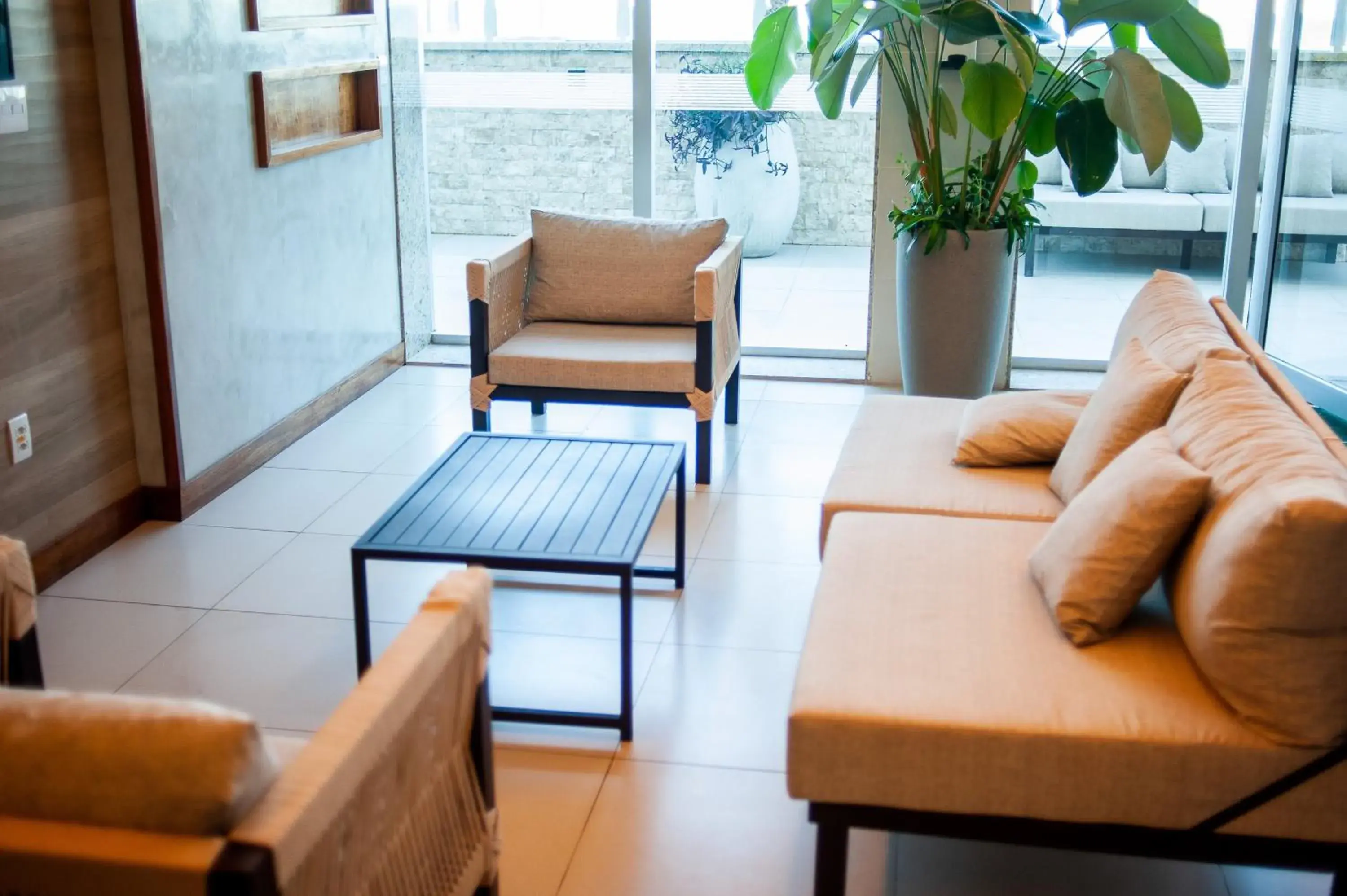 Living room, Seating Area in Paradiso Macae Hotel