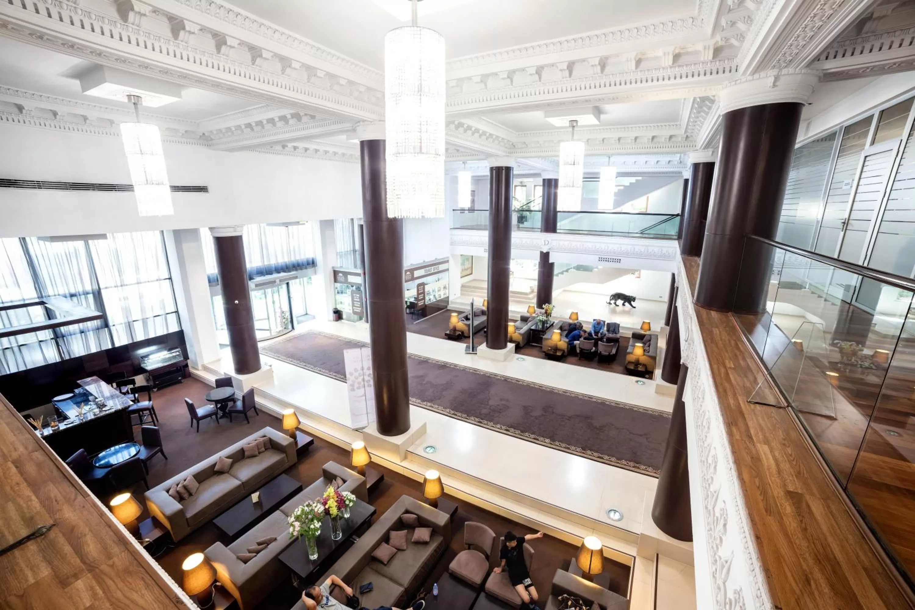 Lobby or reception in The Dostyk Hotel