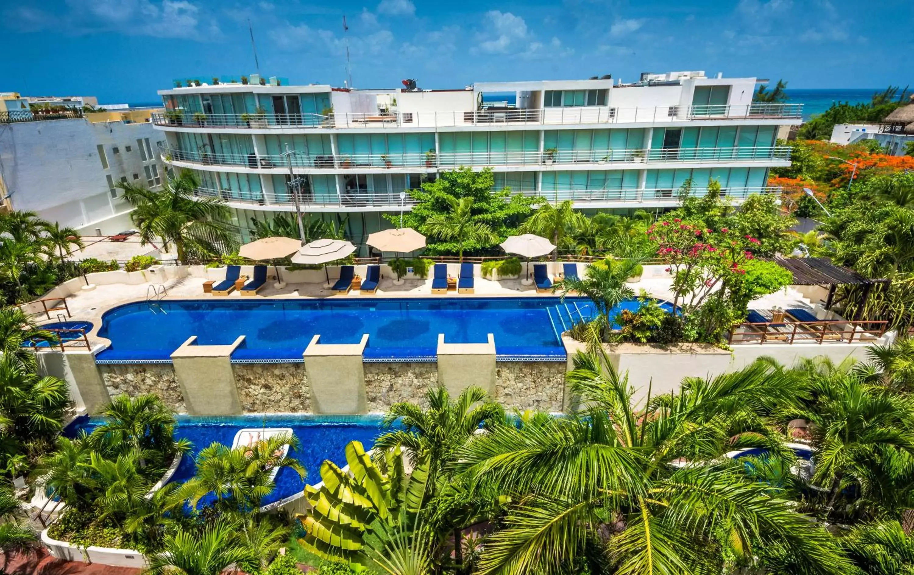 Garden, Pool View in Porto Playa Condo Hotel and Beach Club