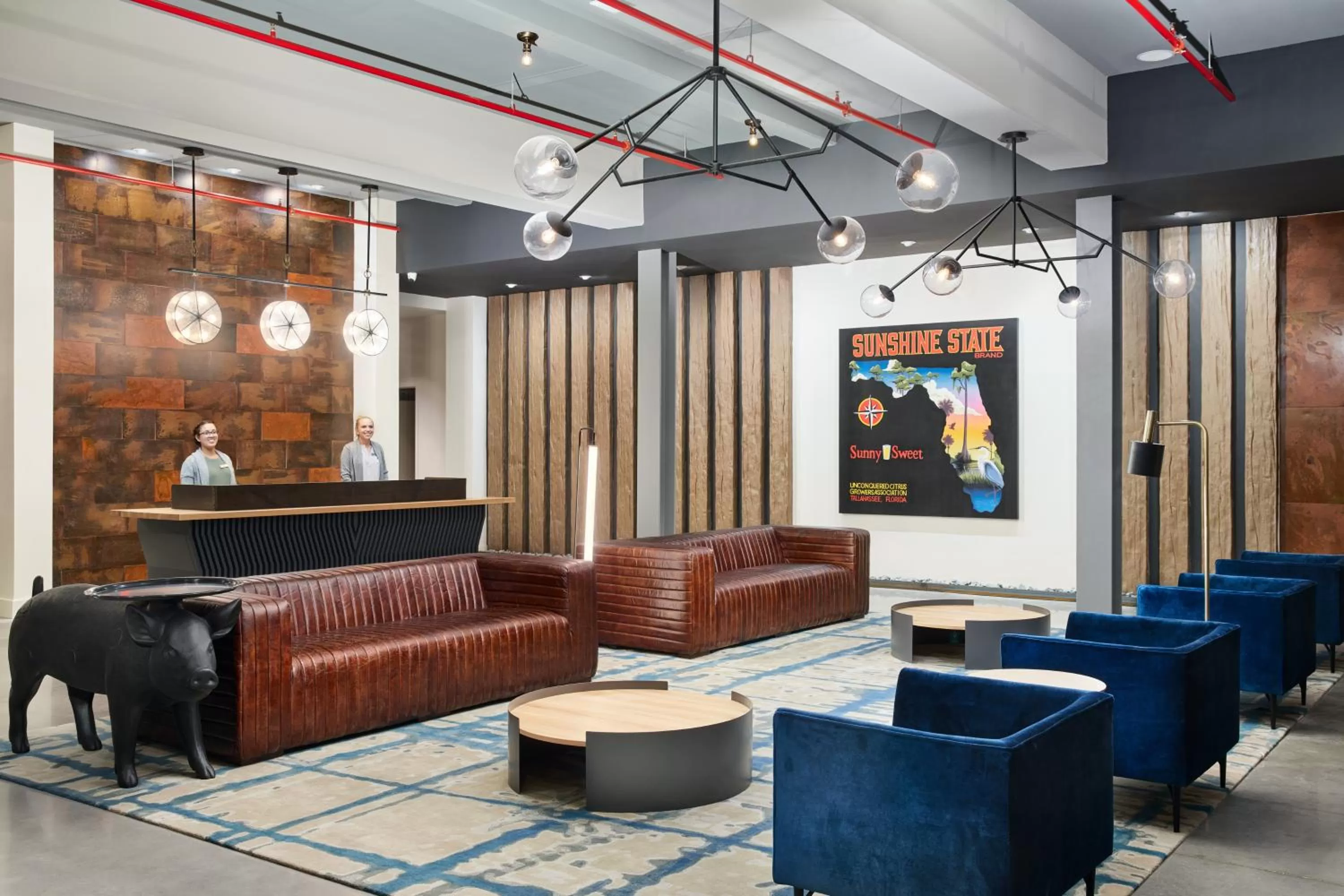 Lobby or reception in Hotel Indigo Tallahassee - Collegetown by IHG