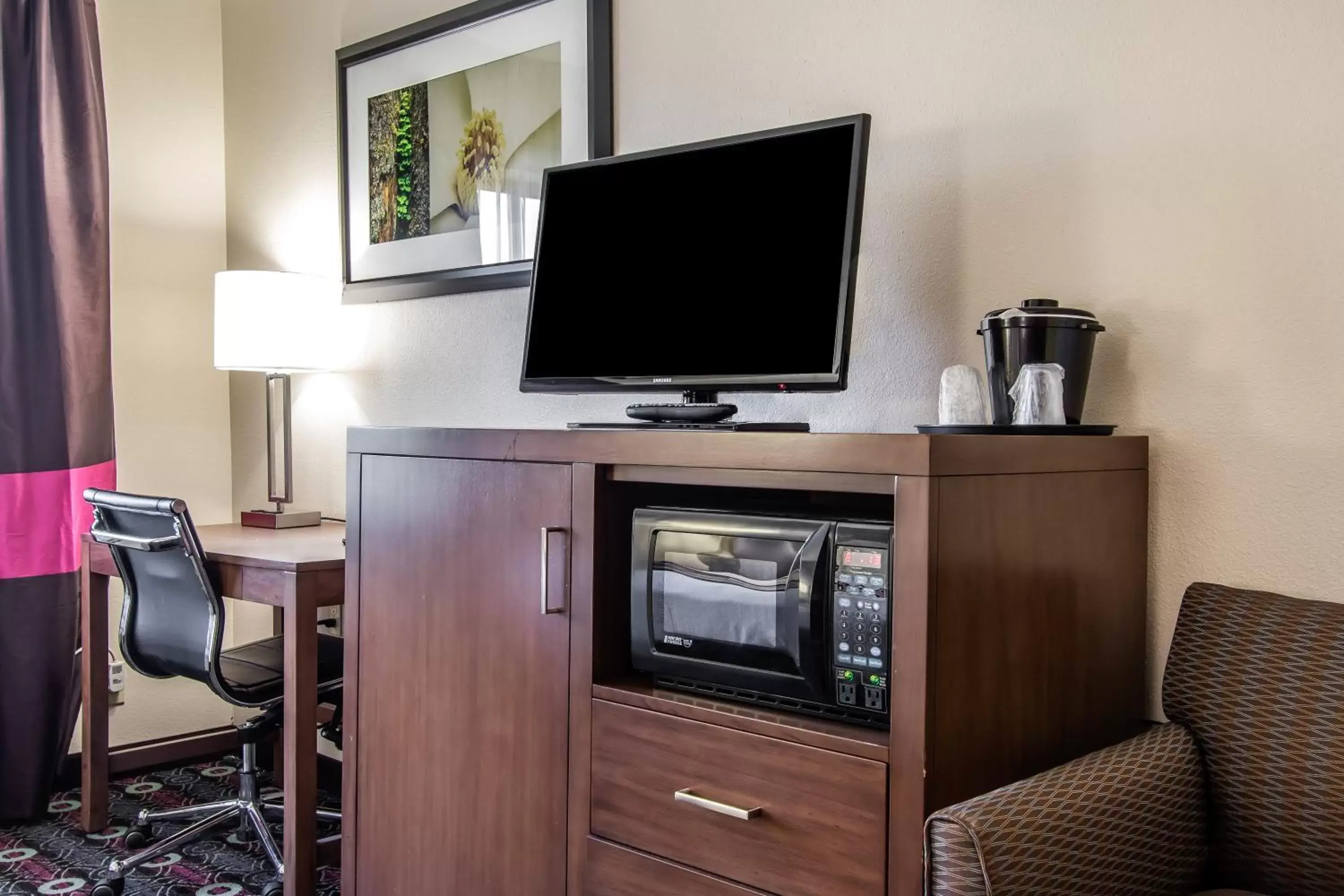 TV/Entertainment Center in Comfort Inn Midtown