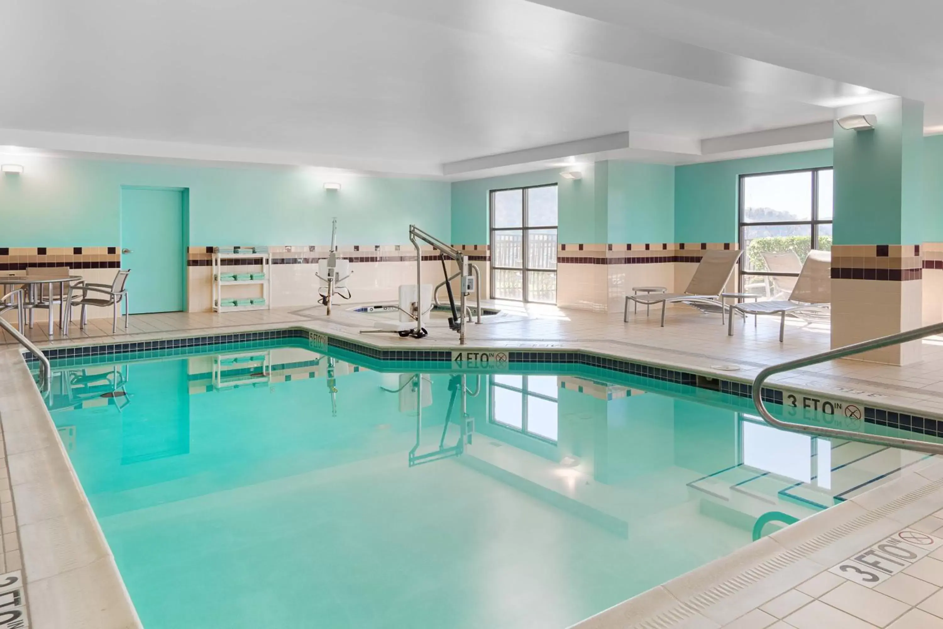 Swimming Pool in SpringHill Suites by Marriott Wheeling Triadelphia Area