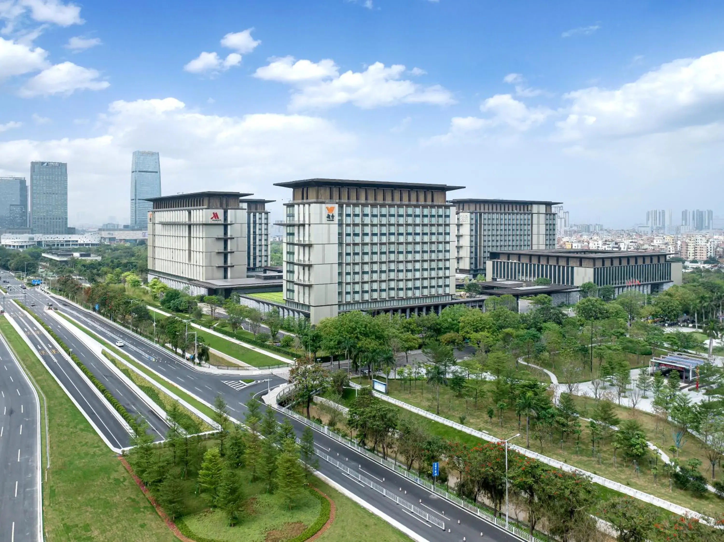 Property building in Guangzhou Marriott Hotel Baiyun