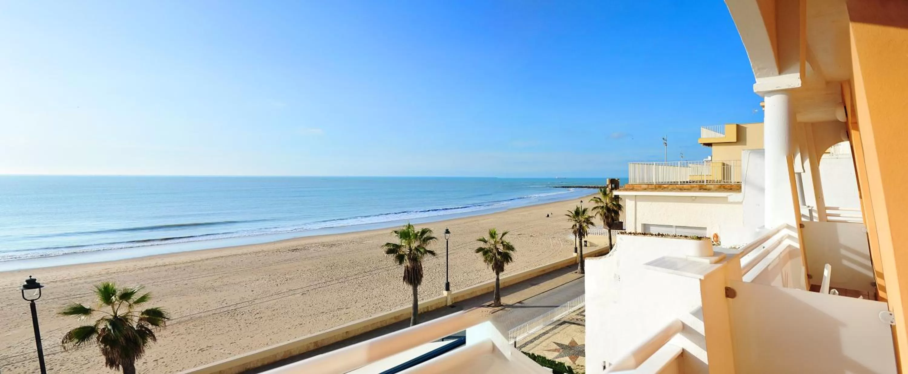 Balcony/Terrace in Hotel Vértice Chipiona Mar