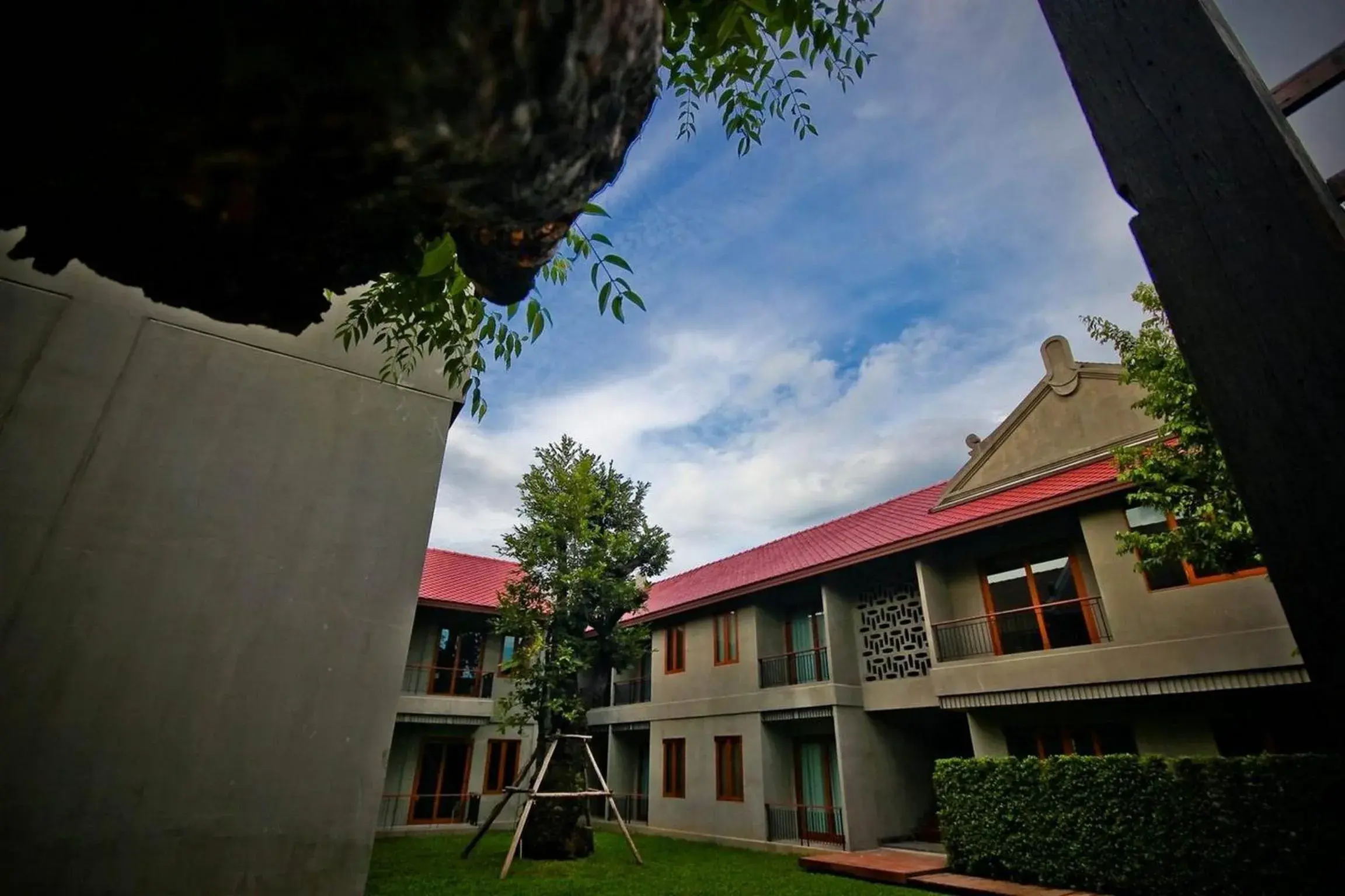 Bird's eye view, Property Building in Chu Hotel