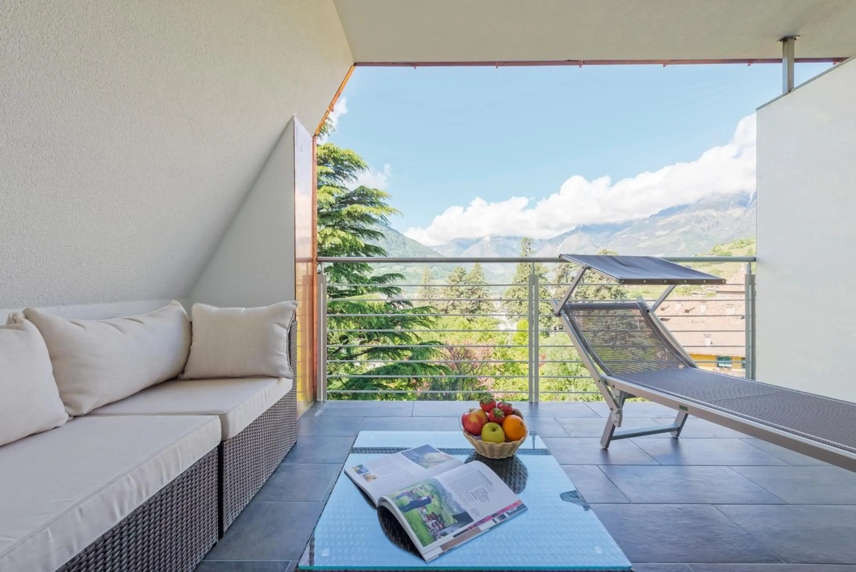 Balcony/Terrace in Hotel Sonnenhof