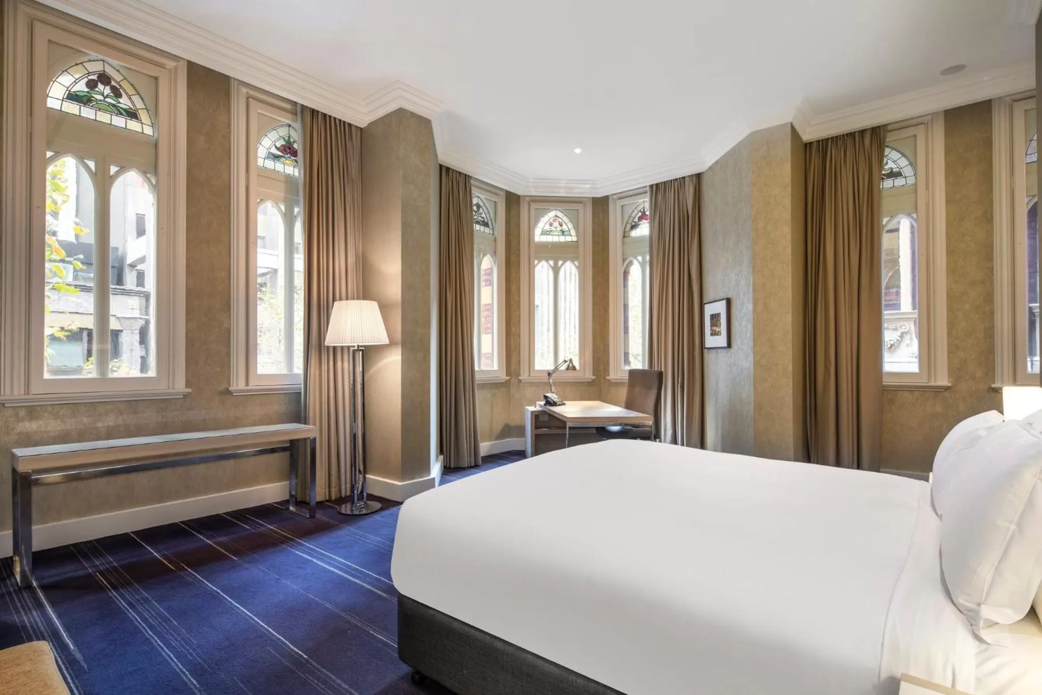 Photo of the whole room, Bed in InterContinental Melbourne The Rialto by IHG