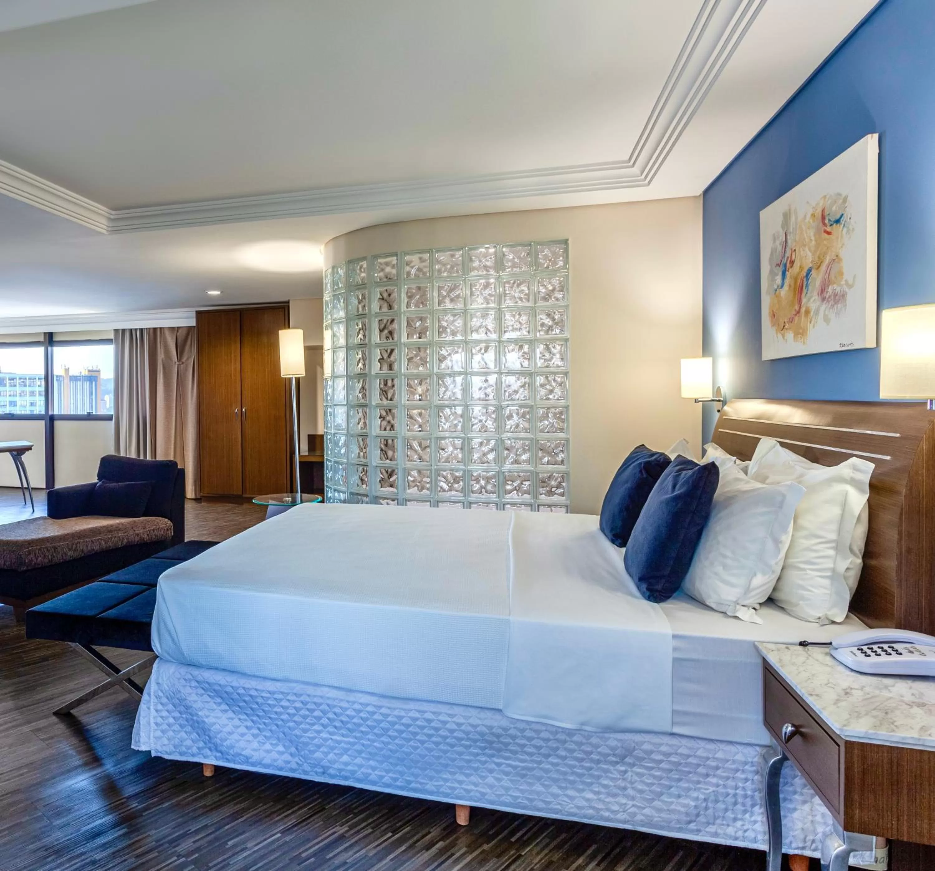 Area and facilities, Bed in Blue Tree Towers Joinville