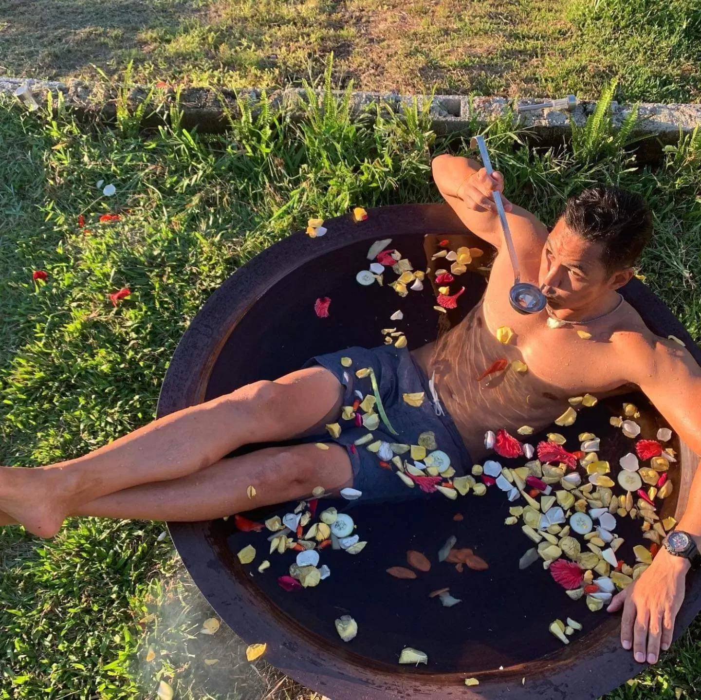 Swimming pool in Bintana sa Paraiso Binunsaran