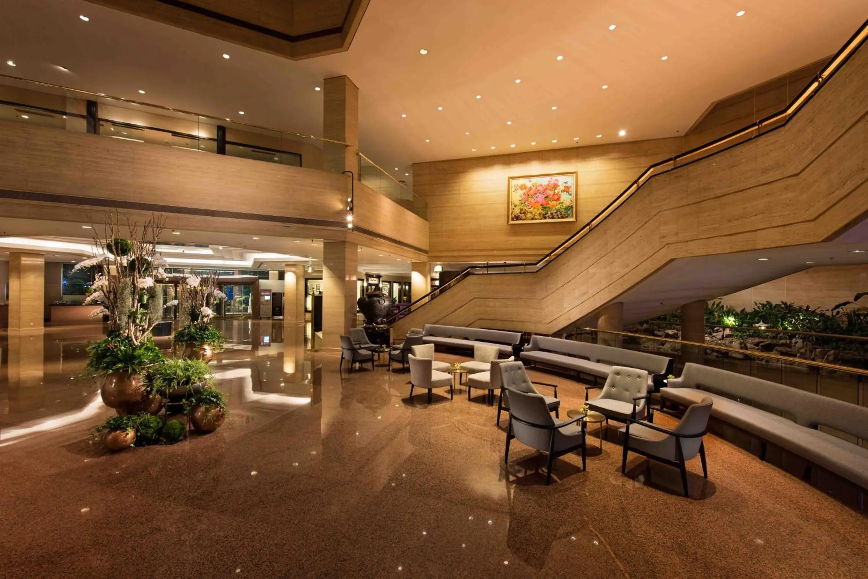 Lobby or reception, Fitness Center/Facilities in The Kunlun Jing An