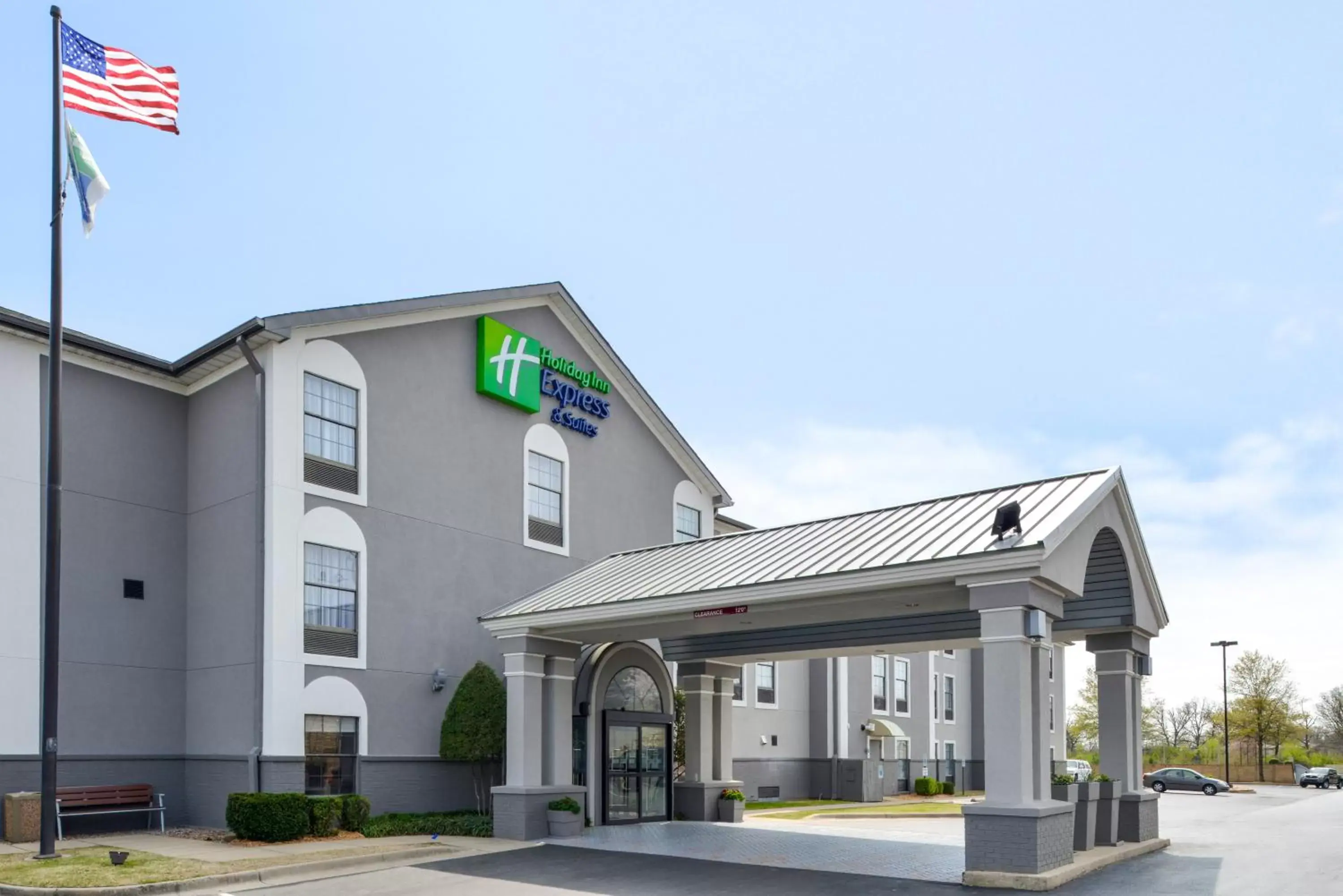 Property Building in Holiday Inn Express Hotel & Suites North Little Rock, an IHG Hotel