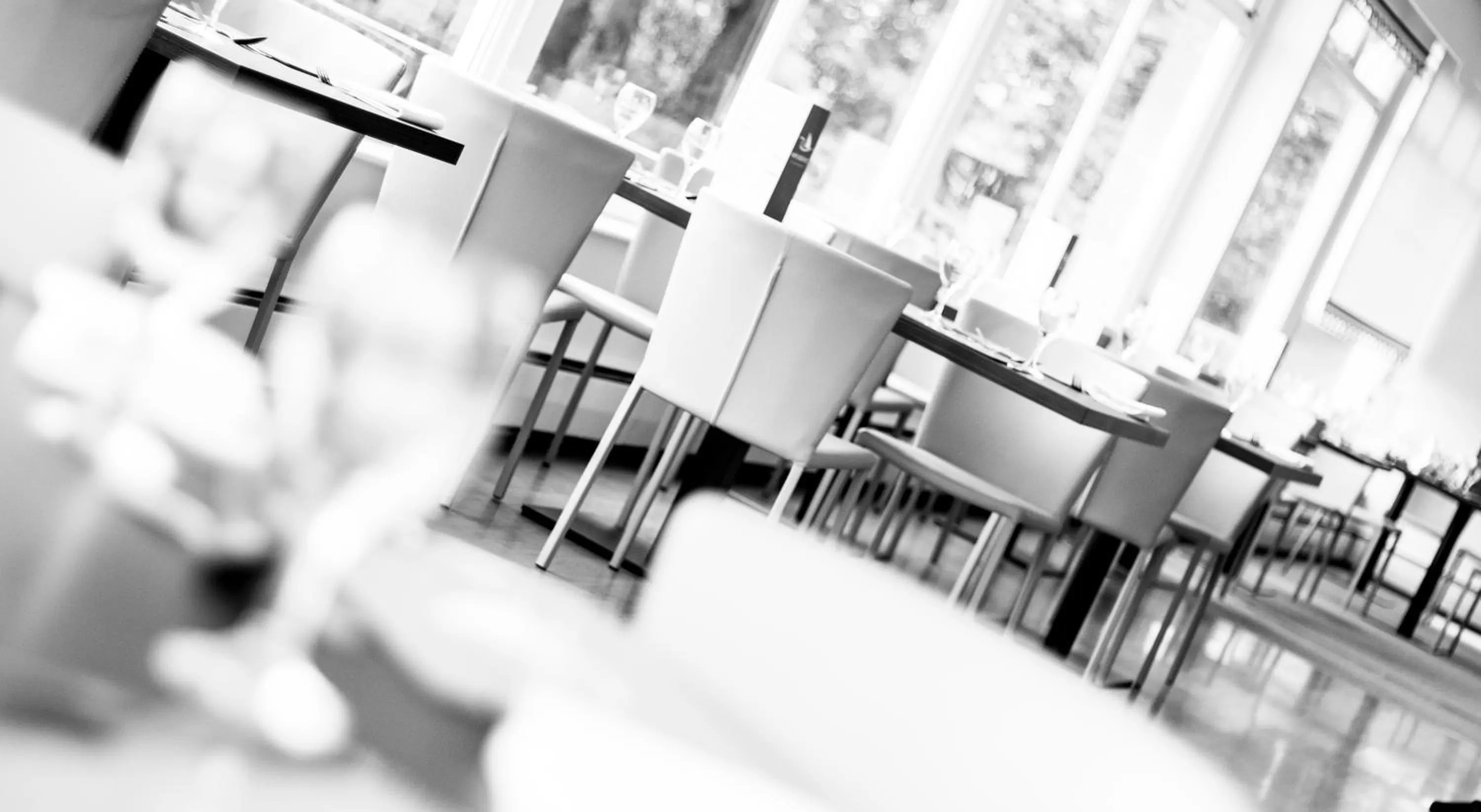 Dining area in The White Lodge Hotel