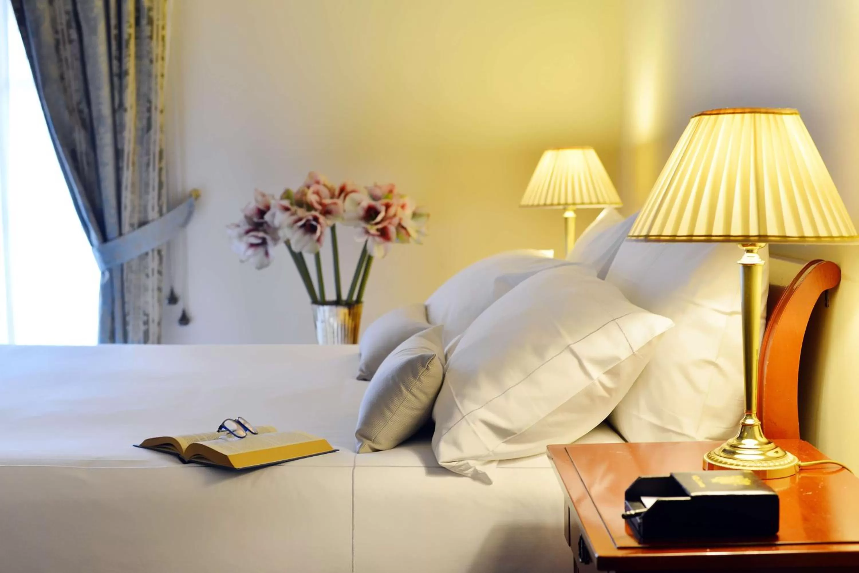 Bed in Grand Hotel Villa Torretta, Curio Collection by Hilton