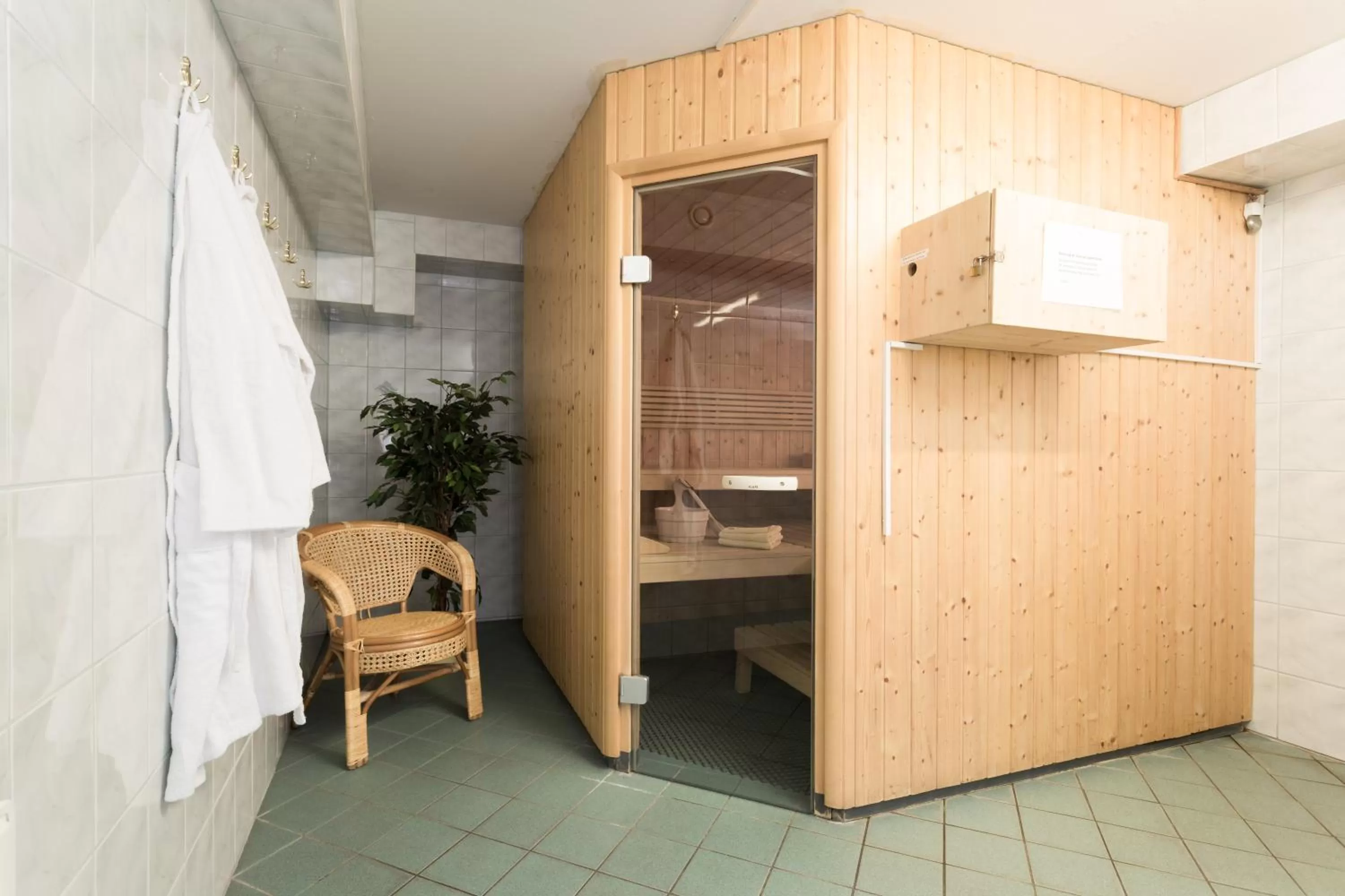 Sauna in Appartementhaus Binzer Sterne