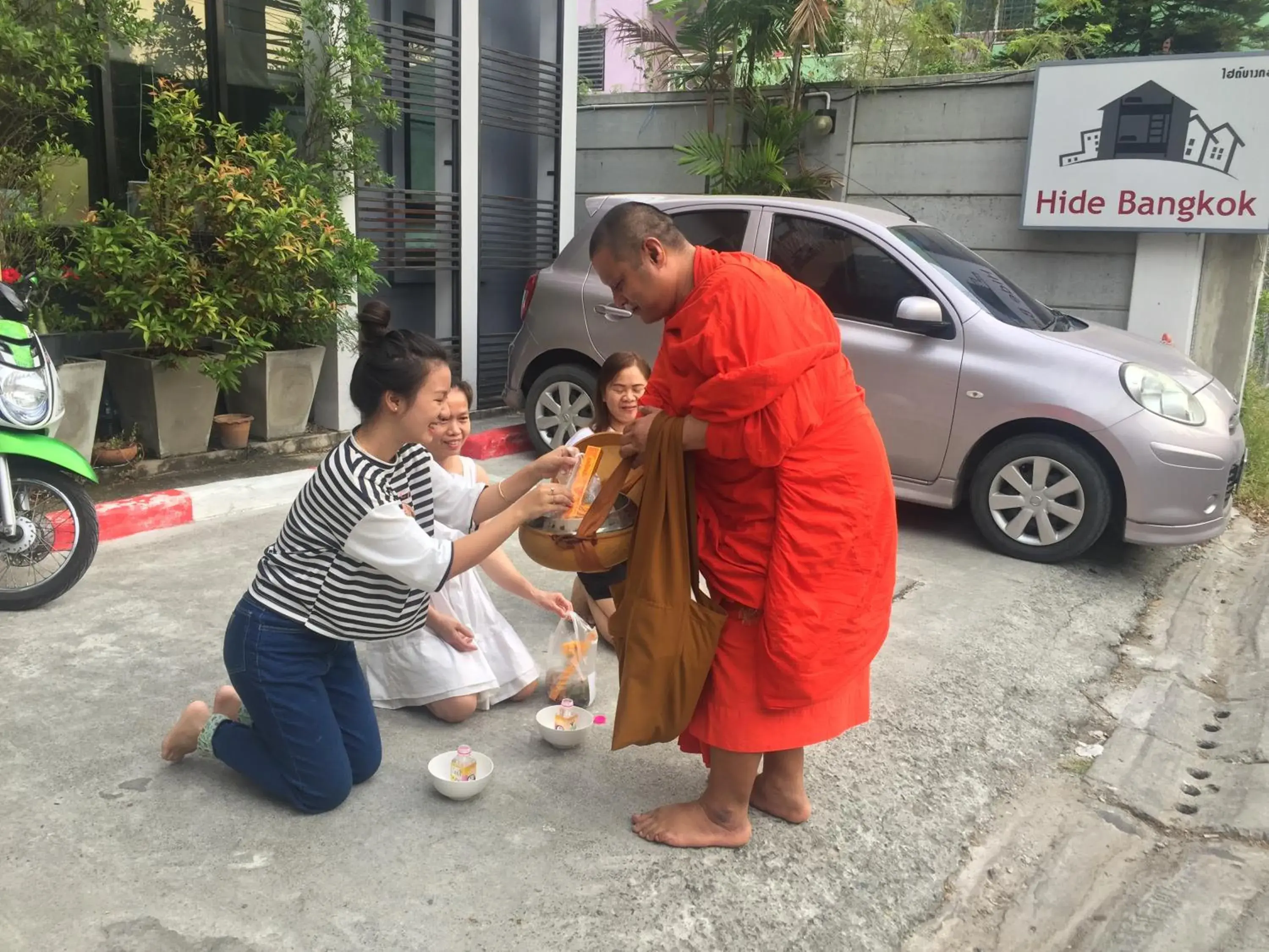 People, Family in Hide Bangkok Hostel