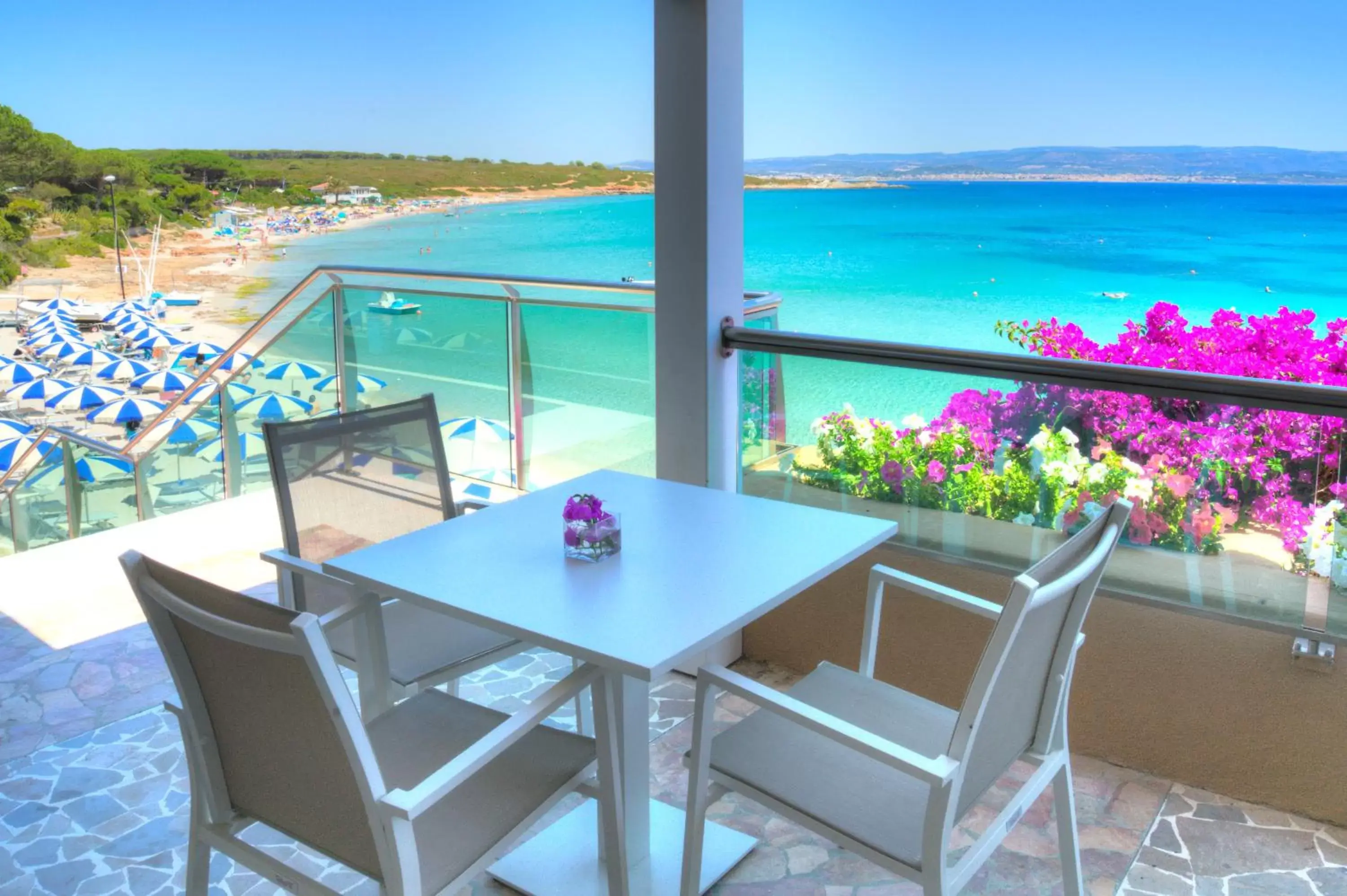 Balcony/Terrace in Hotel Dei Pini