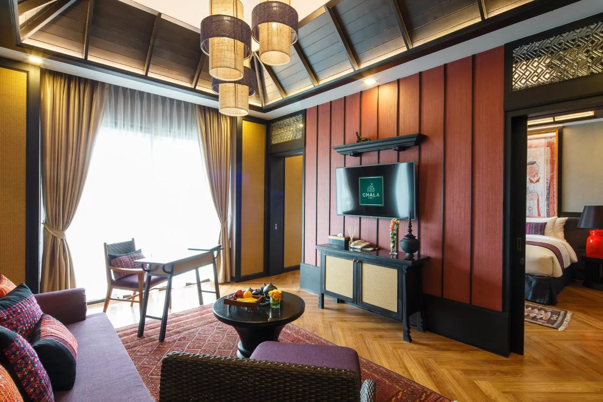 Seating area in Chala Number6