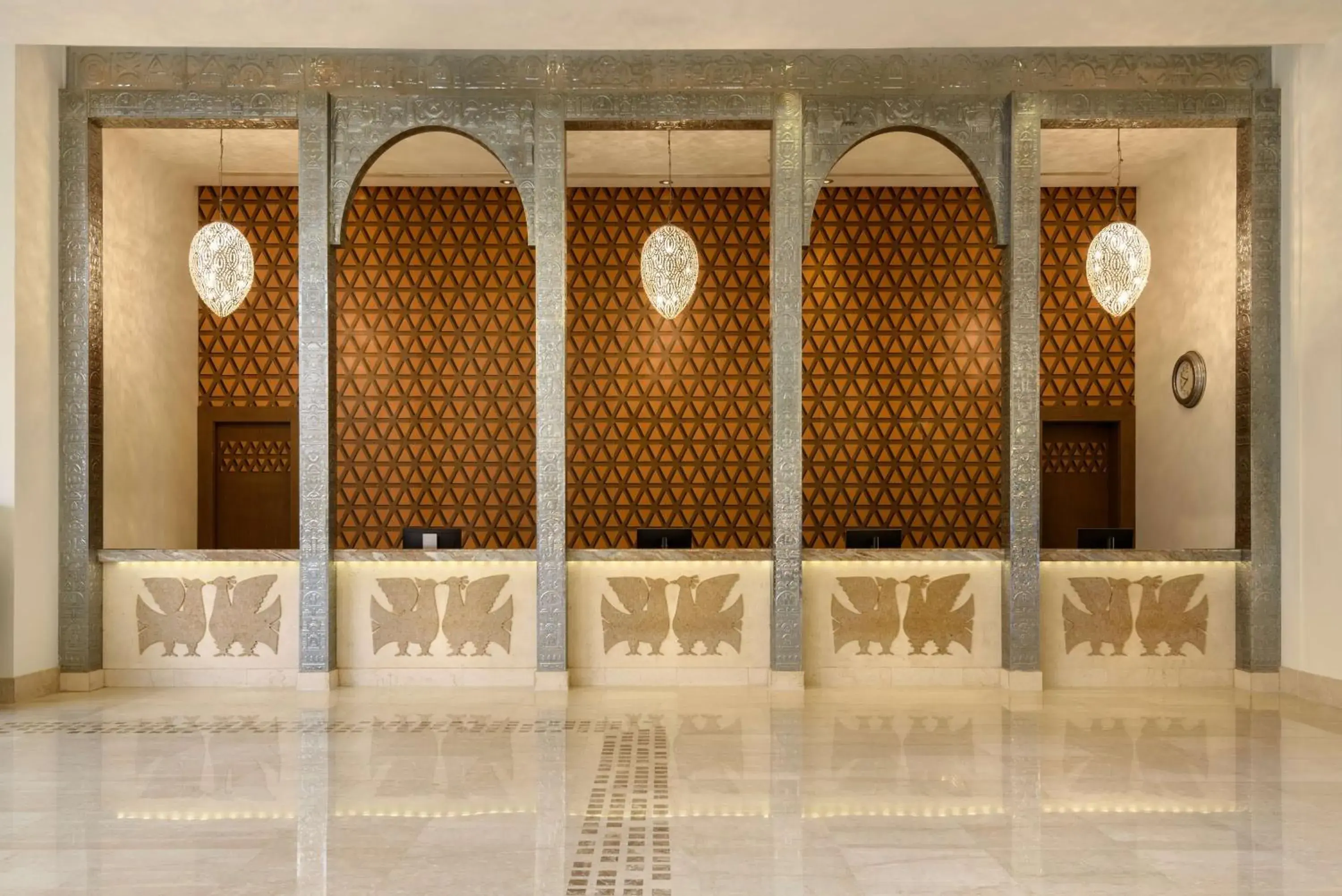 Lobby or reception in Hilton Marsa Alam Nubian Resort Lobby or reception in Hilton Marsa Alam Nubian Resort
