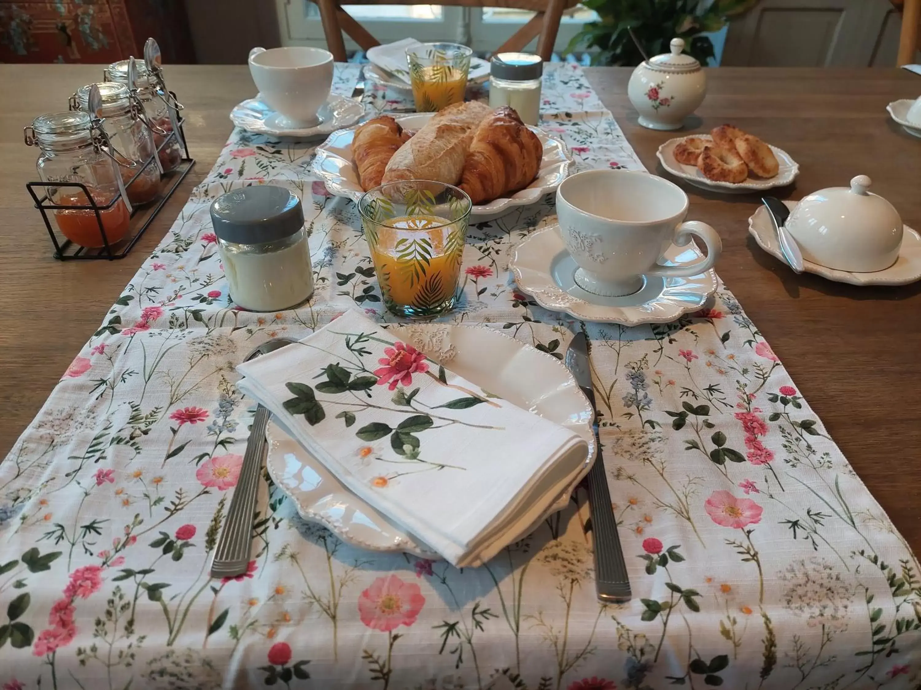 Breakfast in La Maucannière