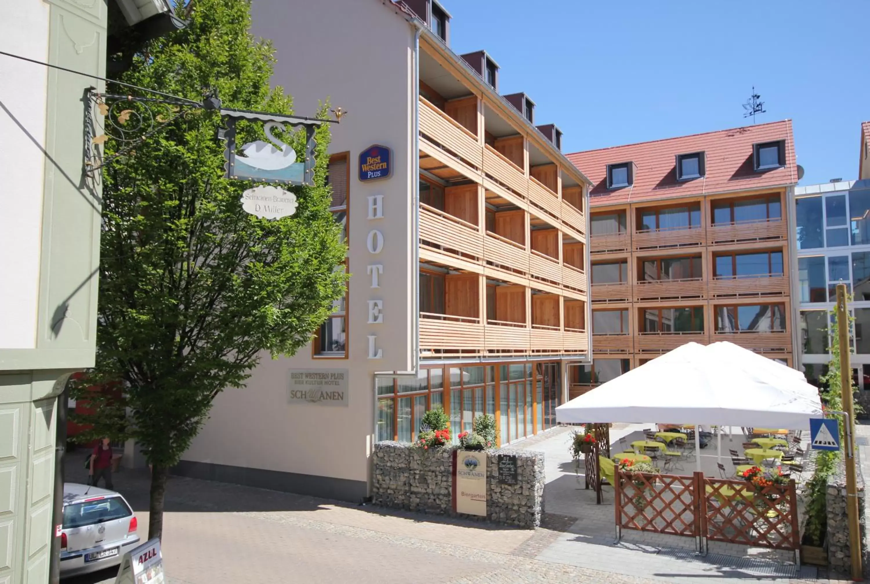 Property Building in Best Western Plus BierKulturHotel Schwanen