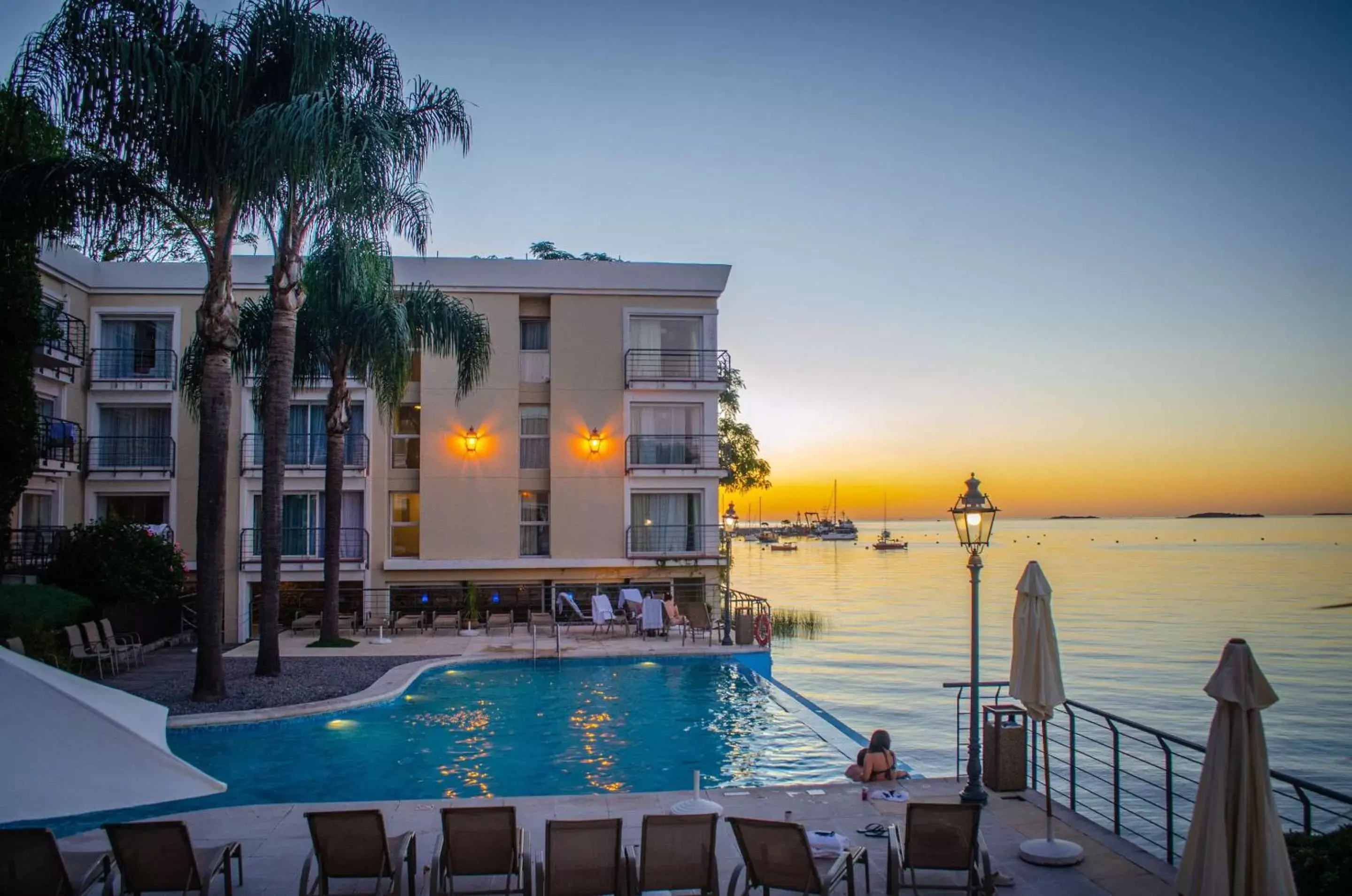 Swimming Pool in Radisson Colonia Del Sacramento Hotel