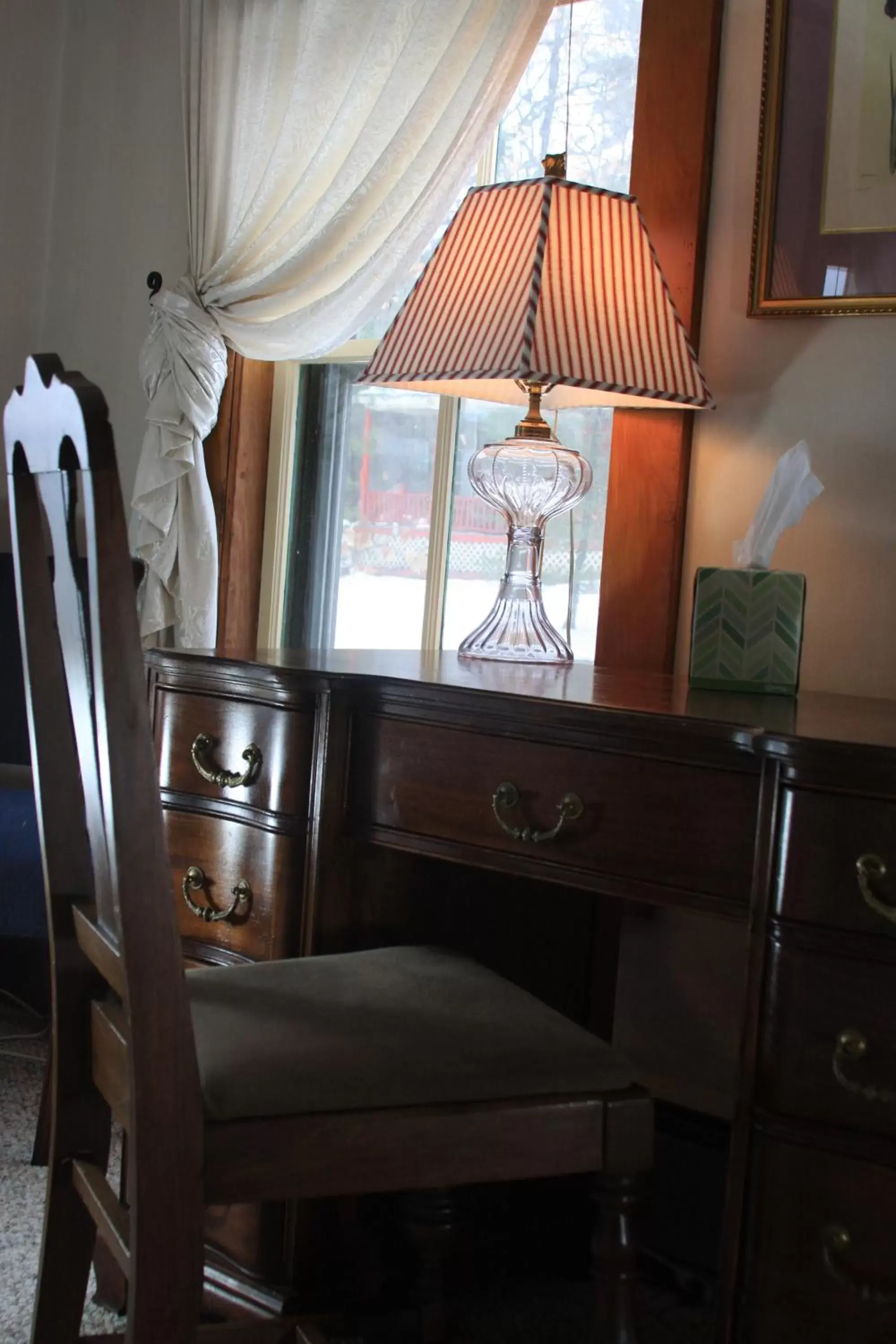 Decorative detail, Seating Area in Follansbee Inn