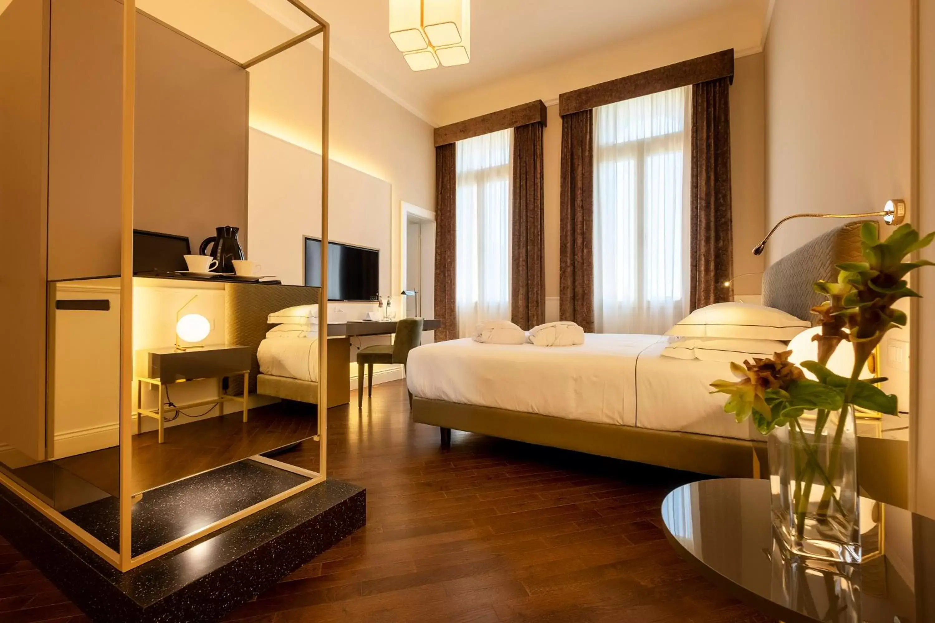 TV and multimedia, Bed in Hotel Villa Soligo - Small Luxury Hotels of the World