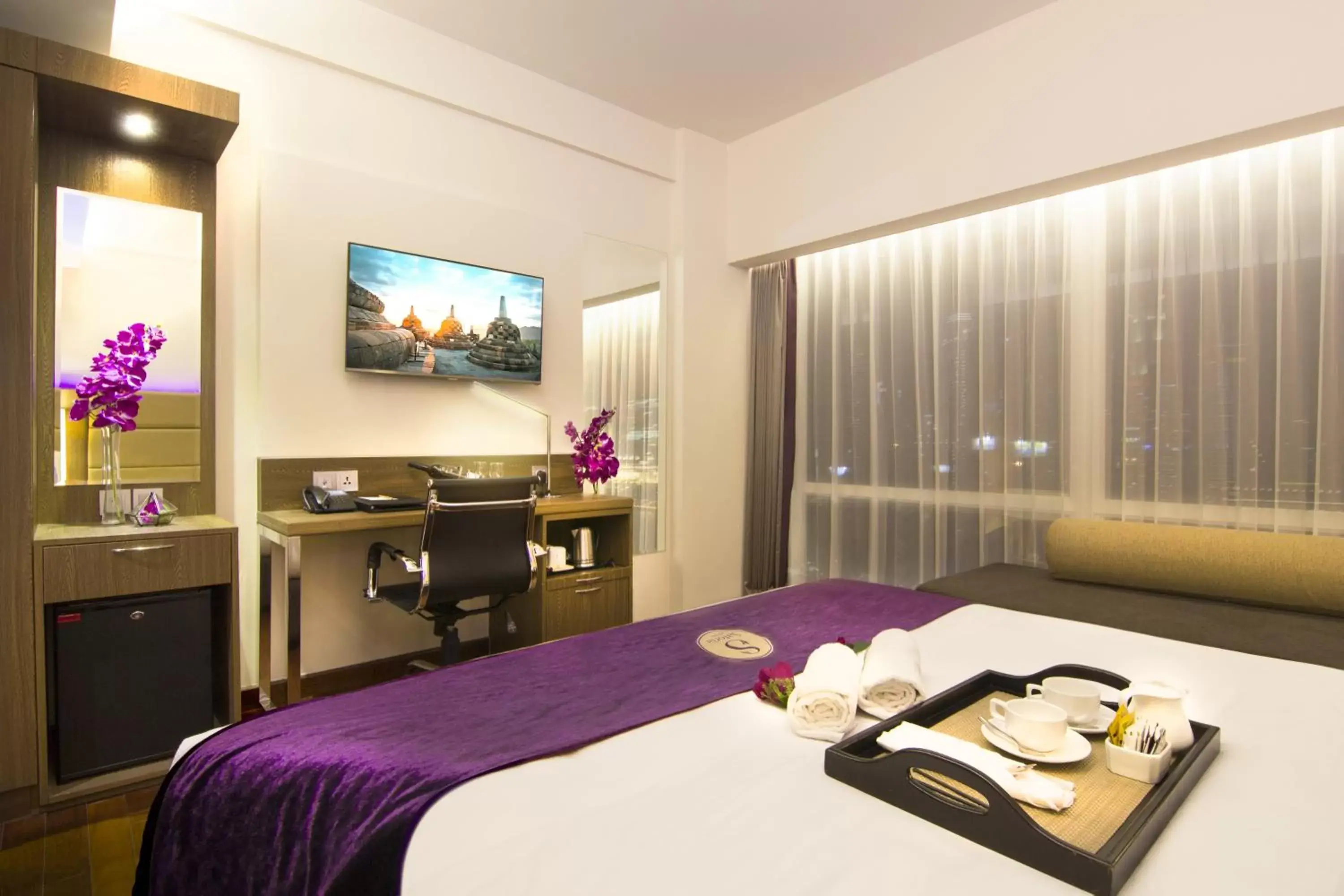 Bedroom, Bed in Satoria Hotel Yogyakarta - CHSE Certified