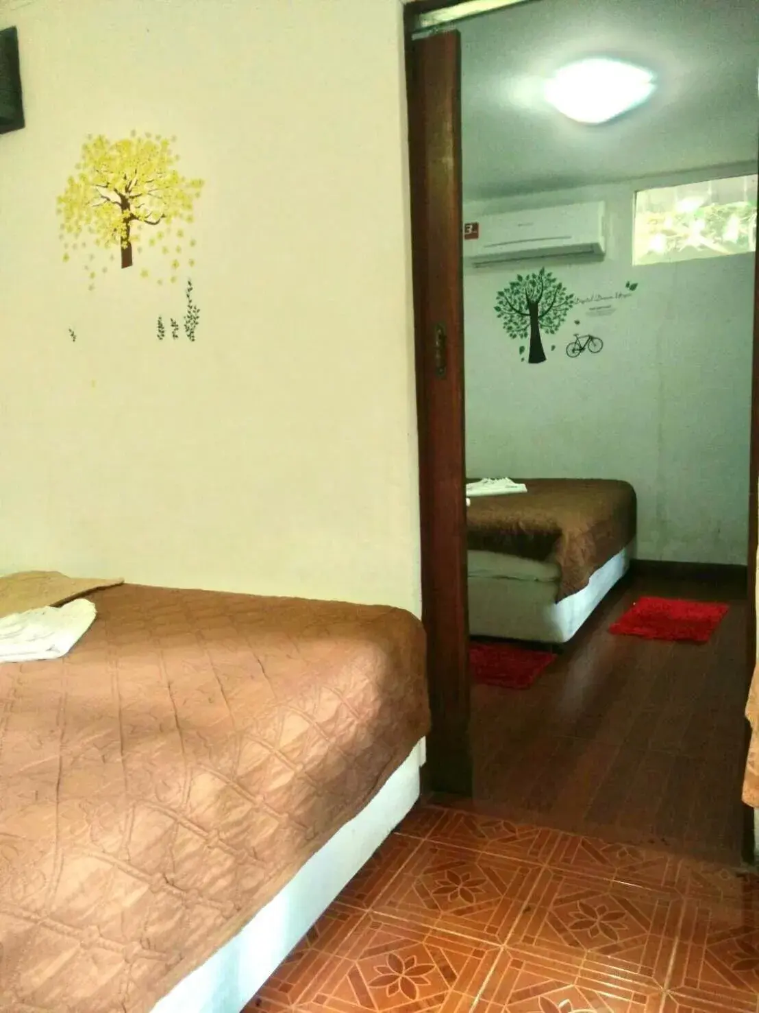Bed in Pine Bungalow Krabi