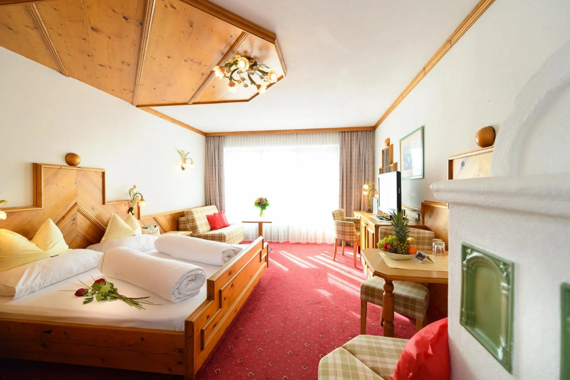 Bedroom, Bed in Alpenpark Resort Superior