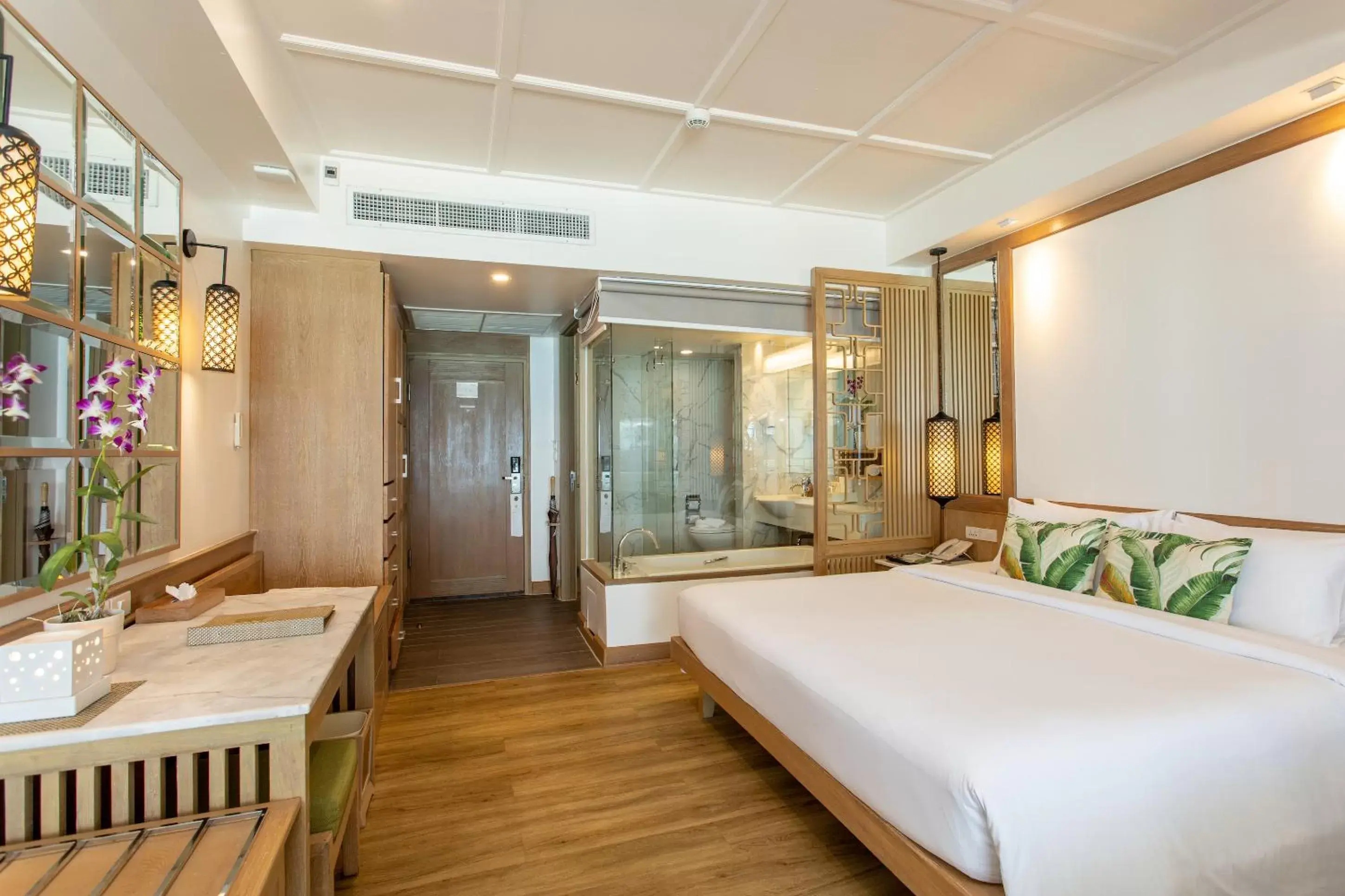 Bedroom in Katathani Phuket Beach Resort - SHA Extra Plus