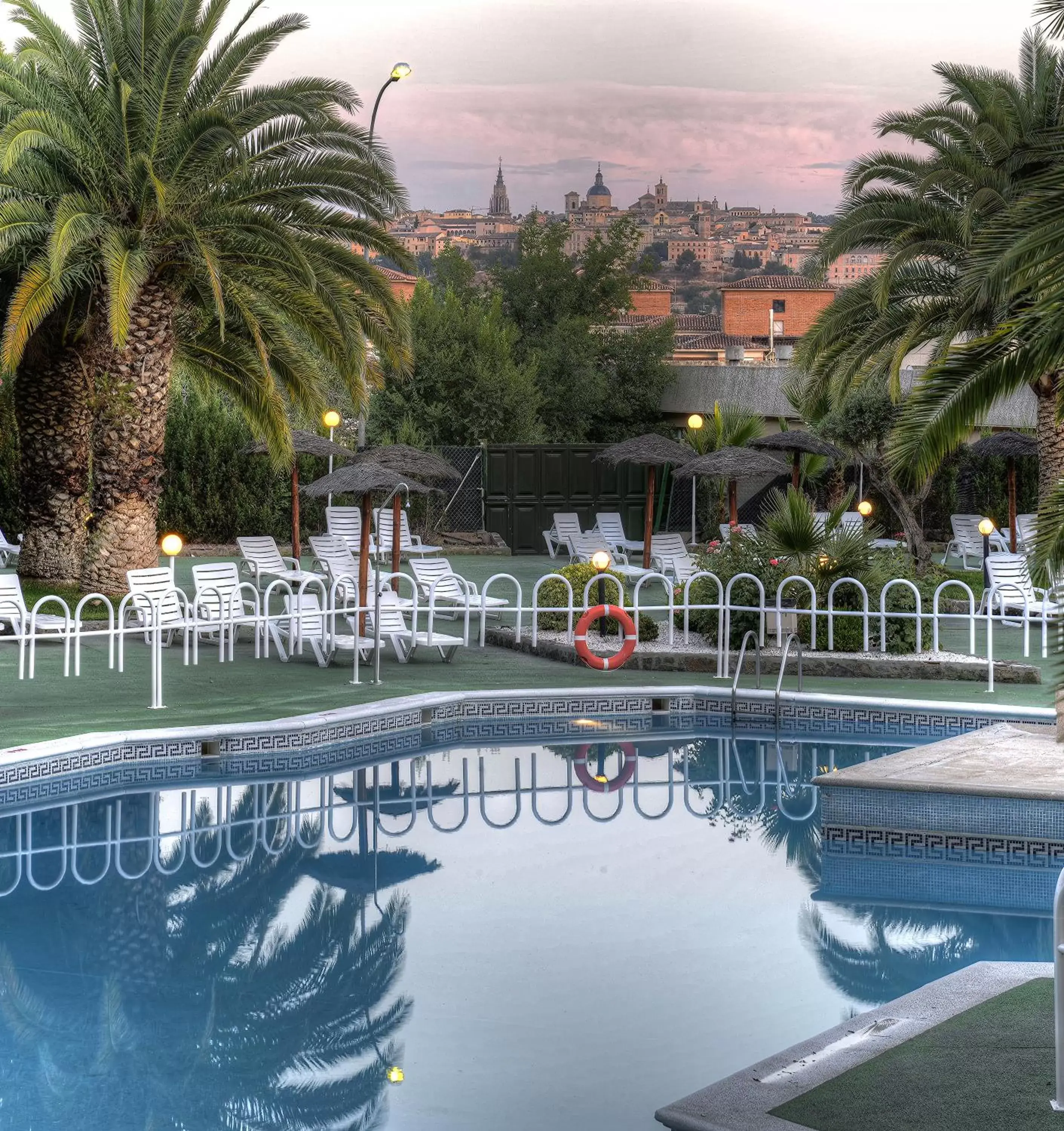 City view, Swimming Pool in Beatriz Toledo Auditorium & Spa