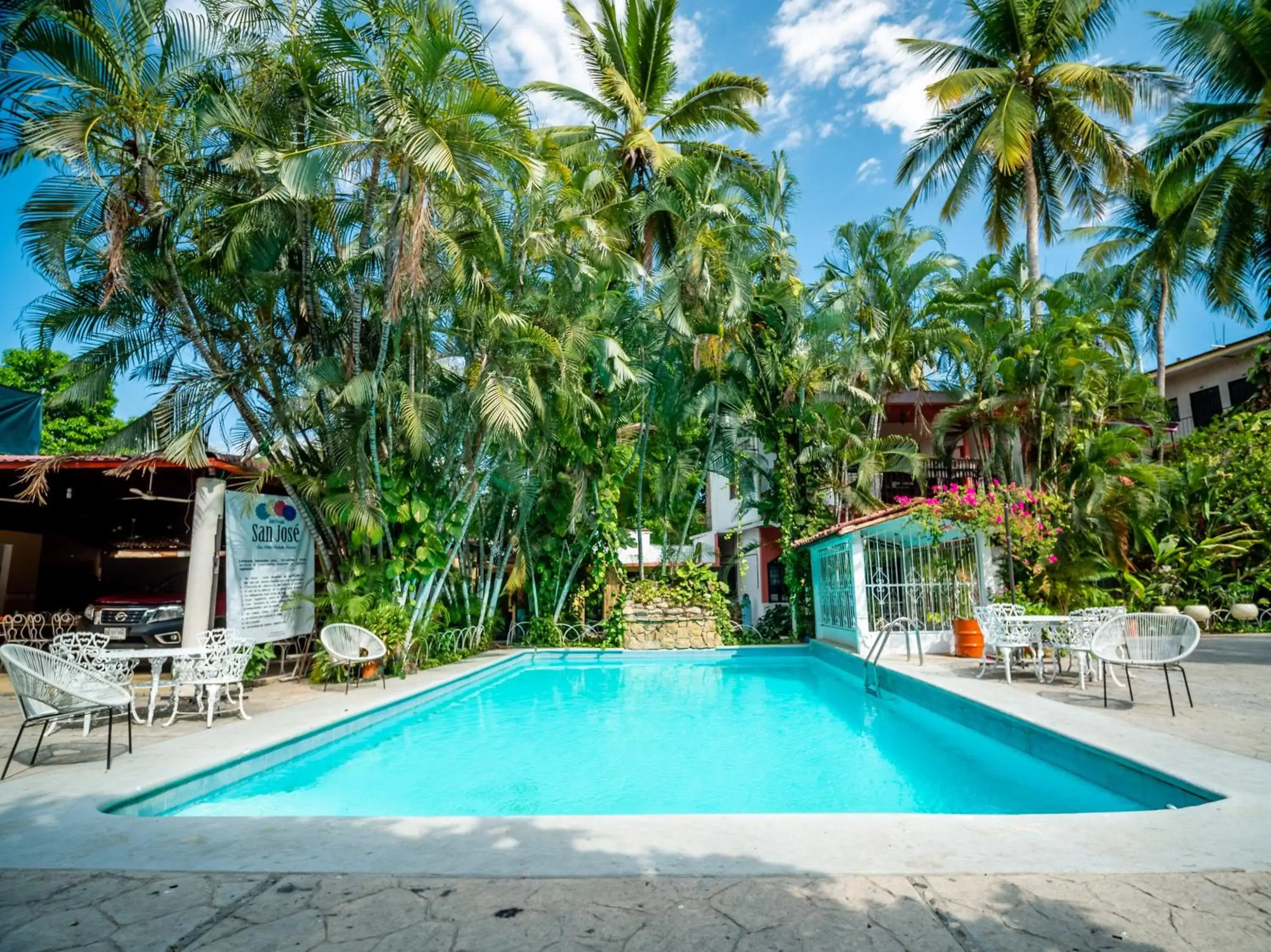 Swimming Pool in Hotel Posada San Jose