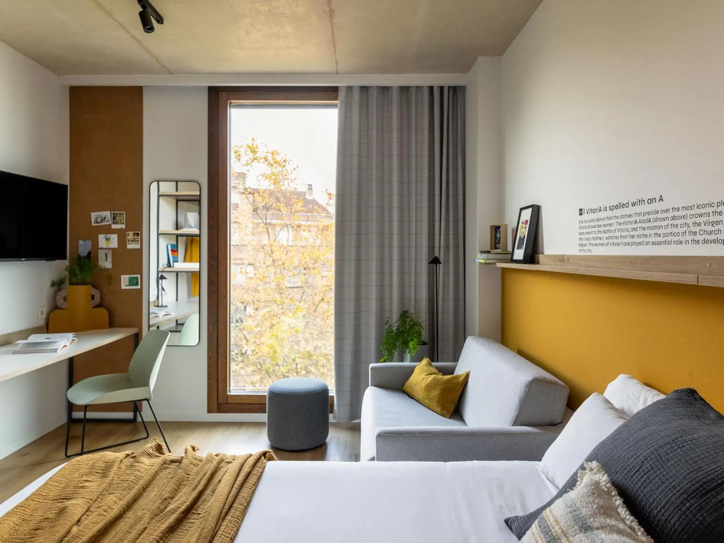 Bedroom, Seating Area in Kora Green City - Aparthotel Passivhaus